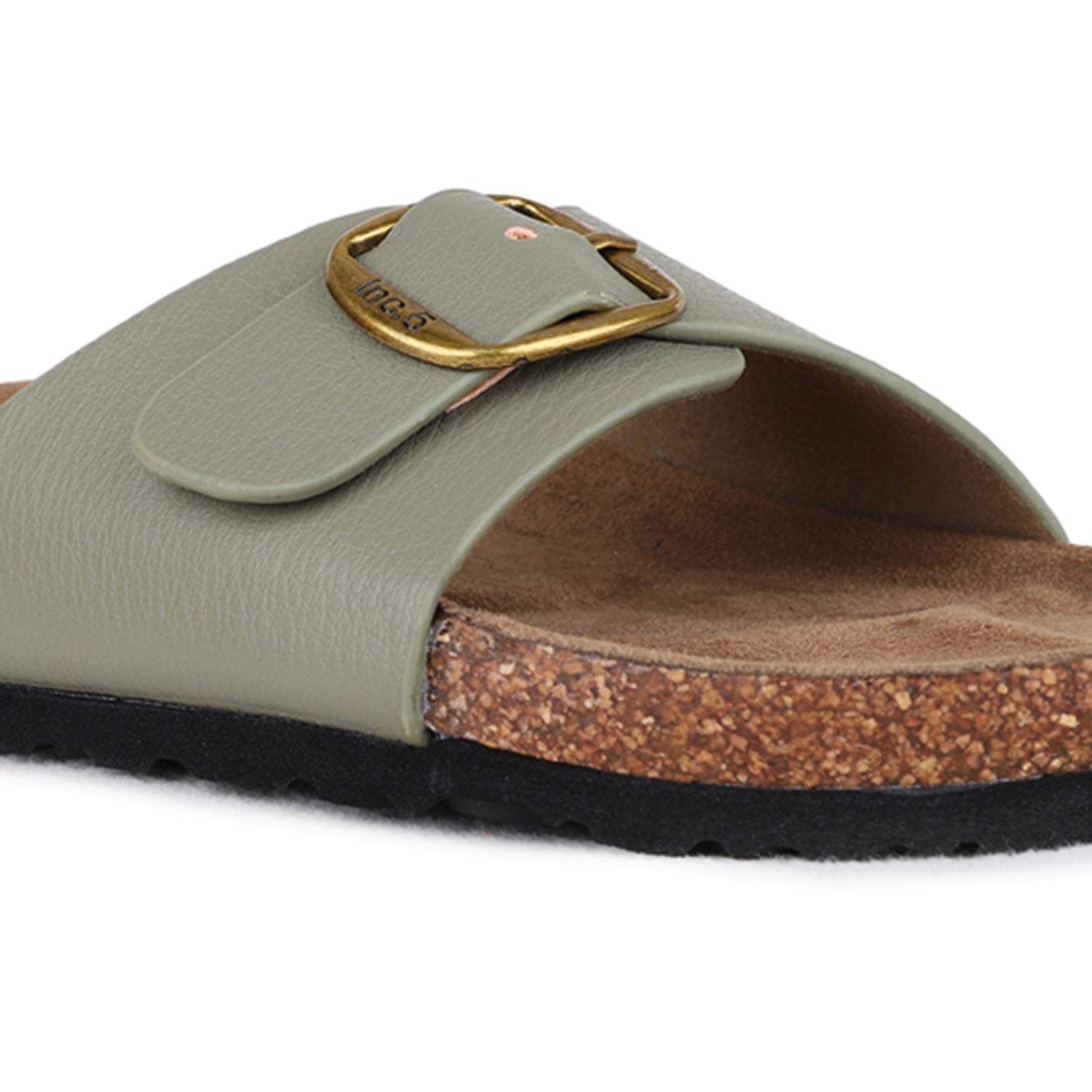 Inc.5 Women Green Sandals