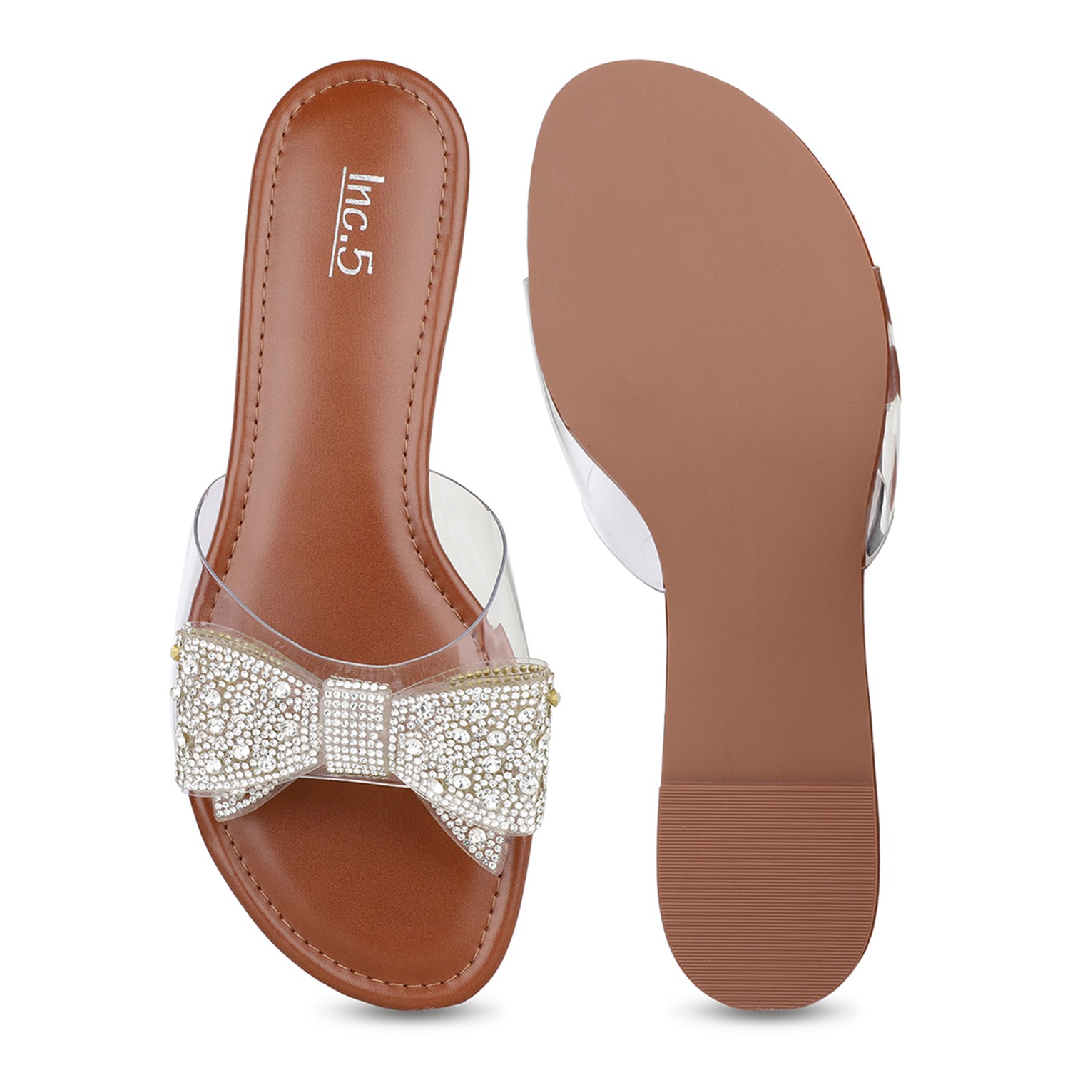Inc.5 Women Silver Flats