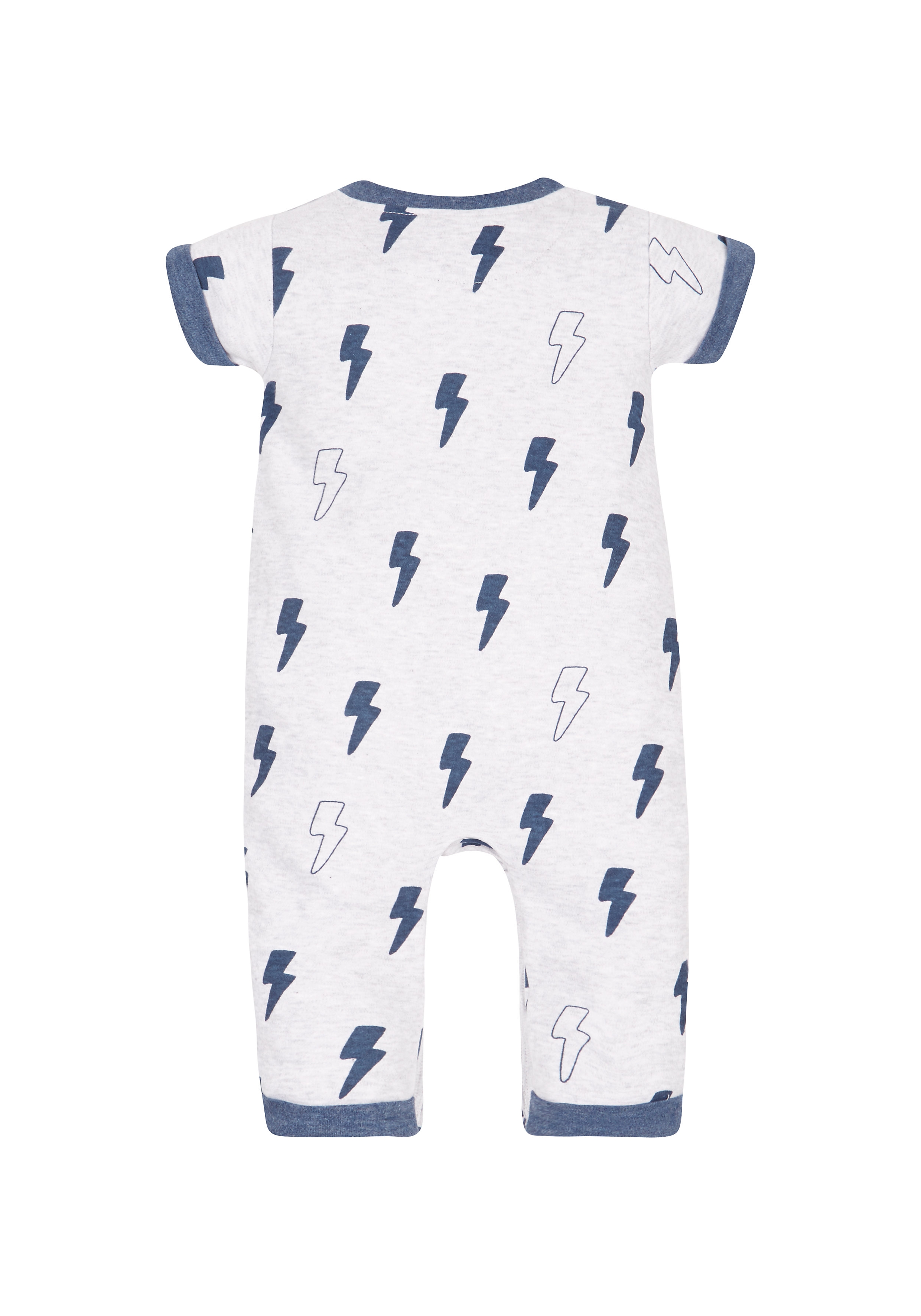 Mothercare | Boys Lightening All In One - Grey 1