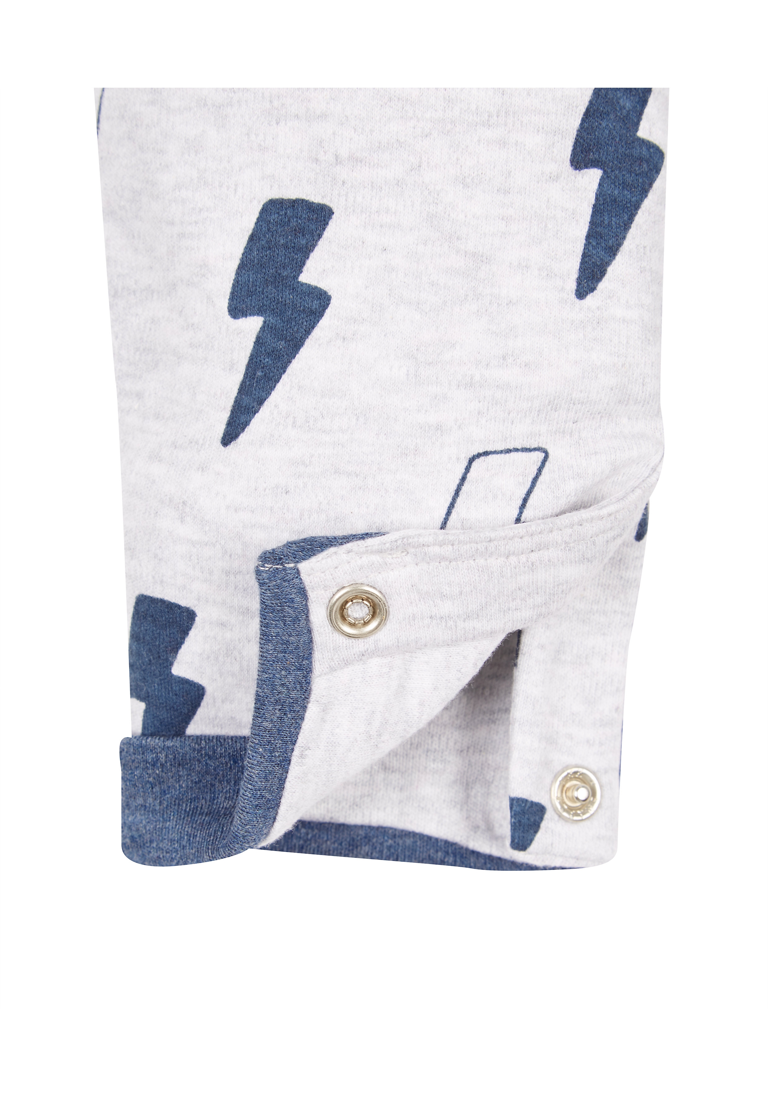Mothercare | Boys Lightening All In One - Grey 2