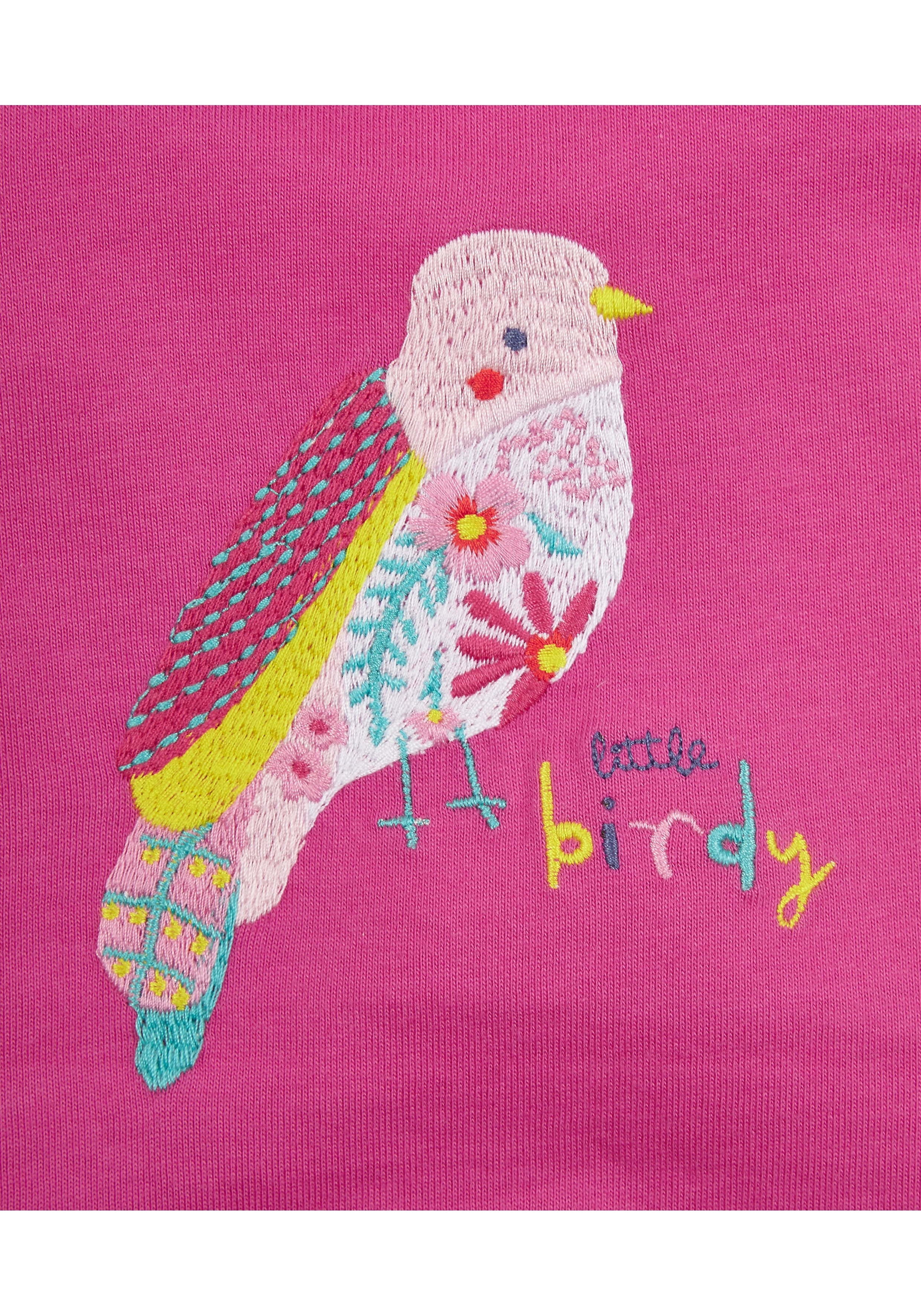 Mothercare | Girls Tropical Bird Bodysuit - Pink 2