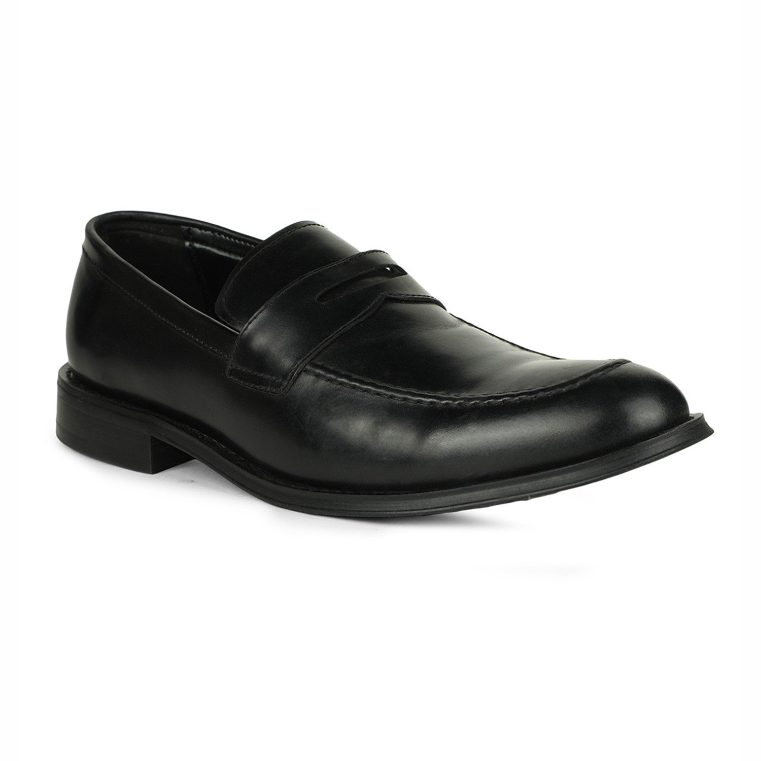 Josh Saddel Black Casual Slip on Formal Shoes