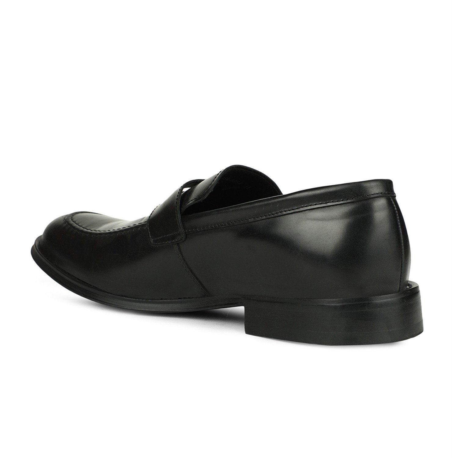 Josh Saddel Black Casual Slip on Formal Shoes