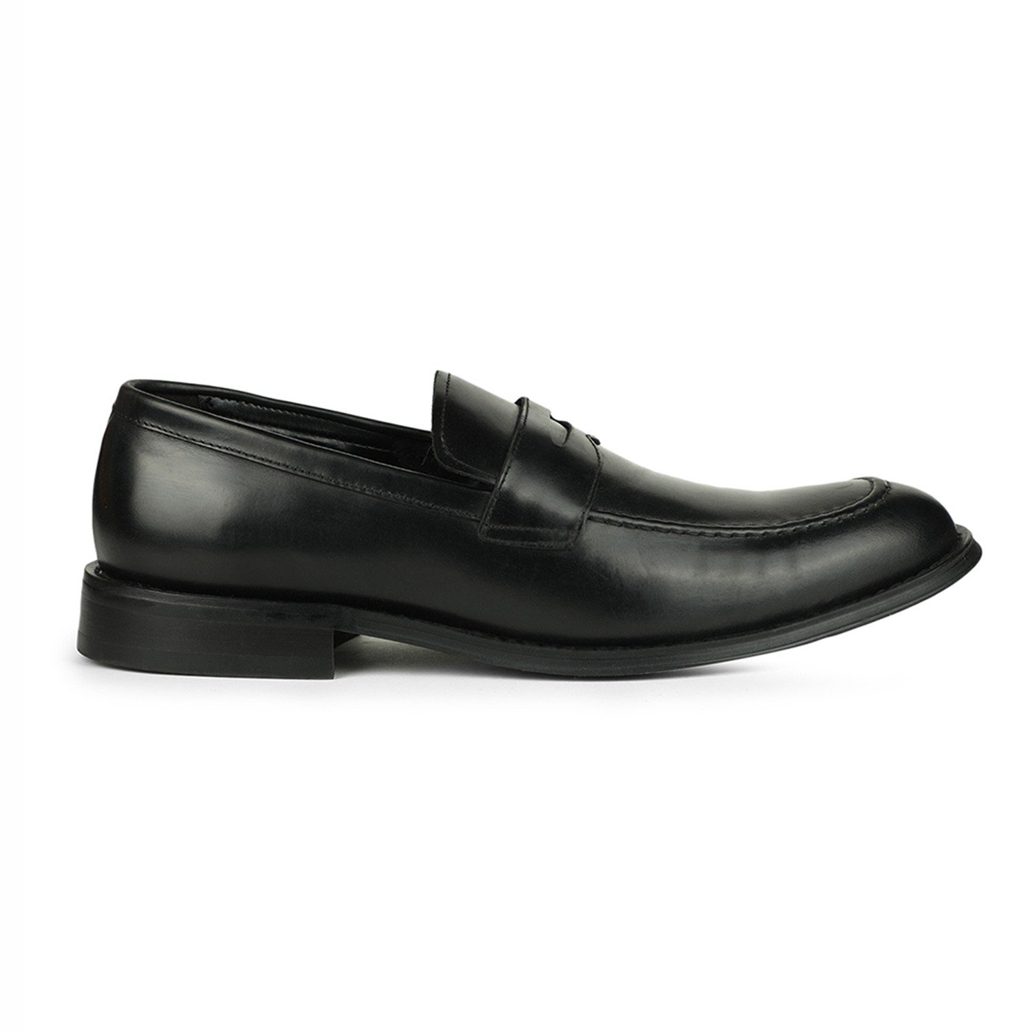 Josh Saddel Black Casual Slip on Formal Shoes