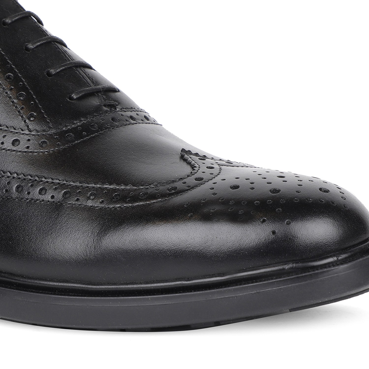 Ren Oxford Black Formal Shoes For Men