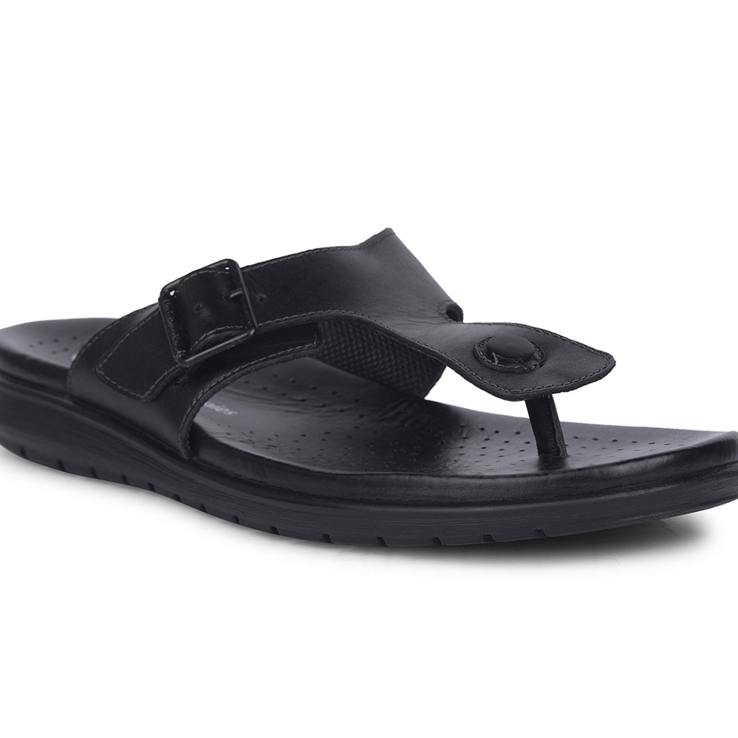 Men New Charles Black Thong