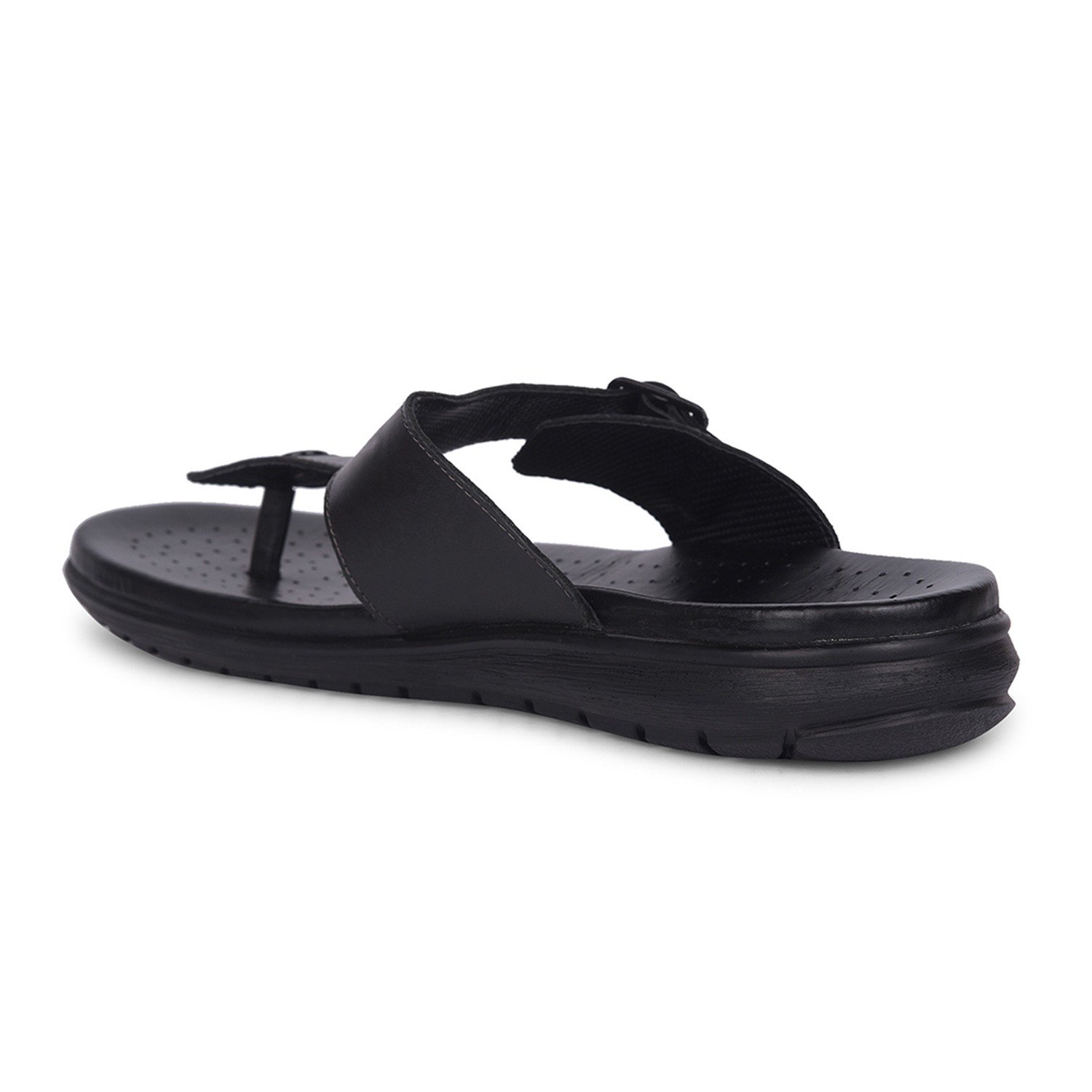 Men New Charles Black Thong