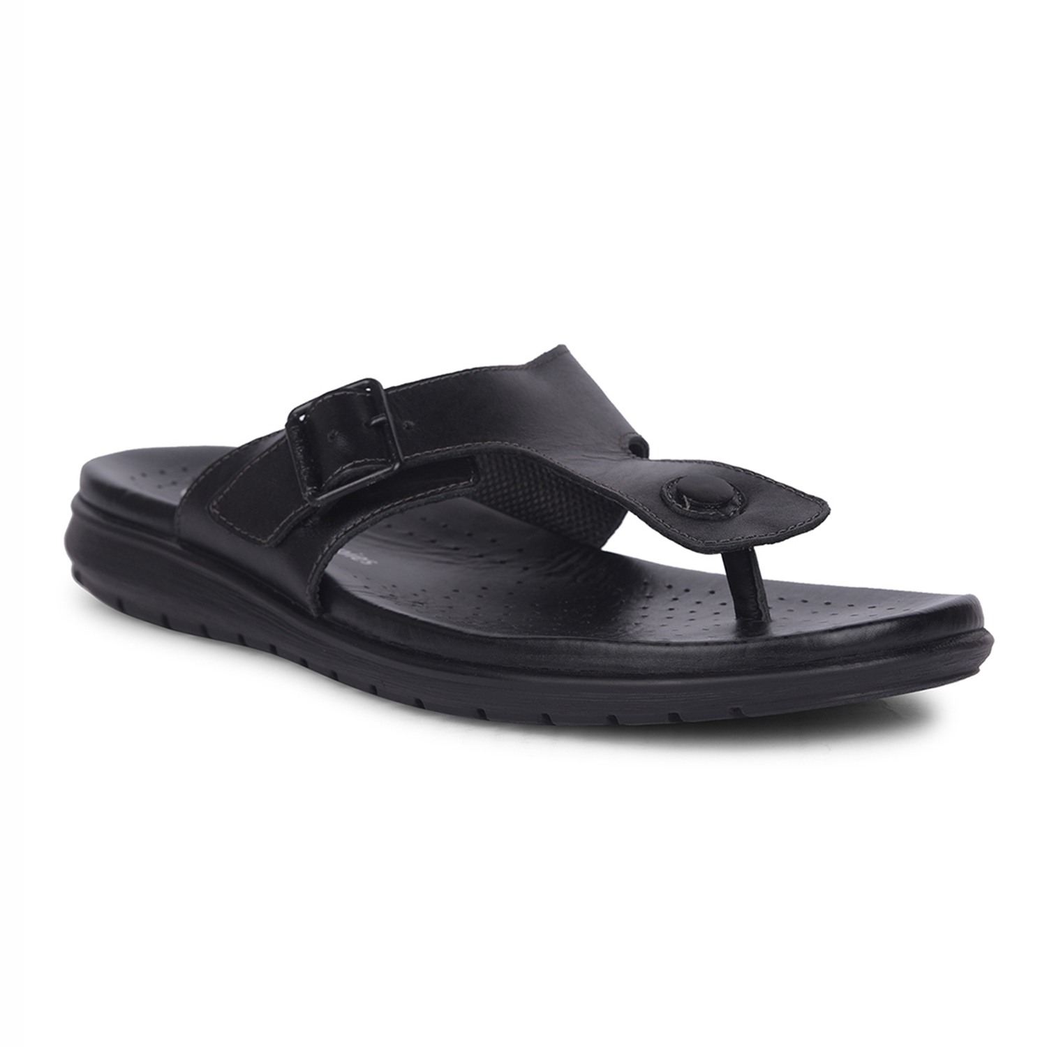 Men New Charles Black Thong