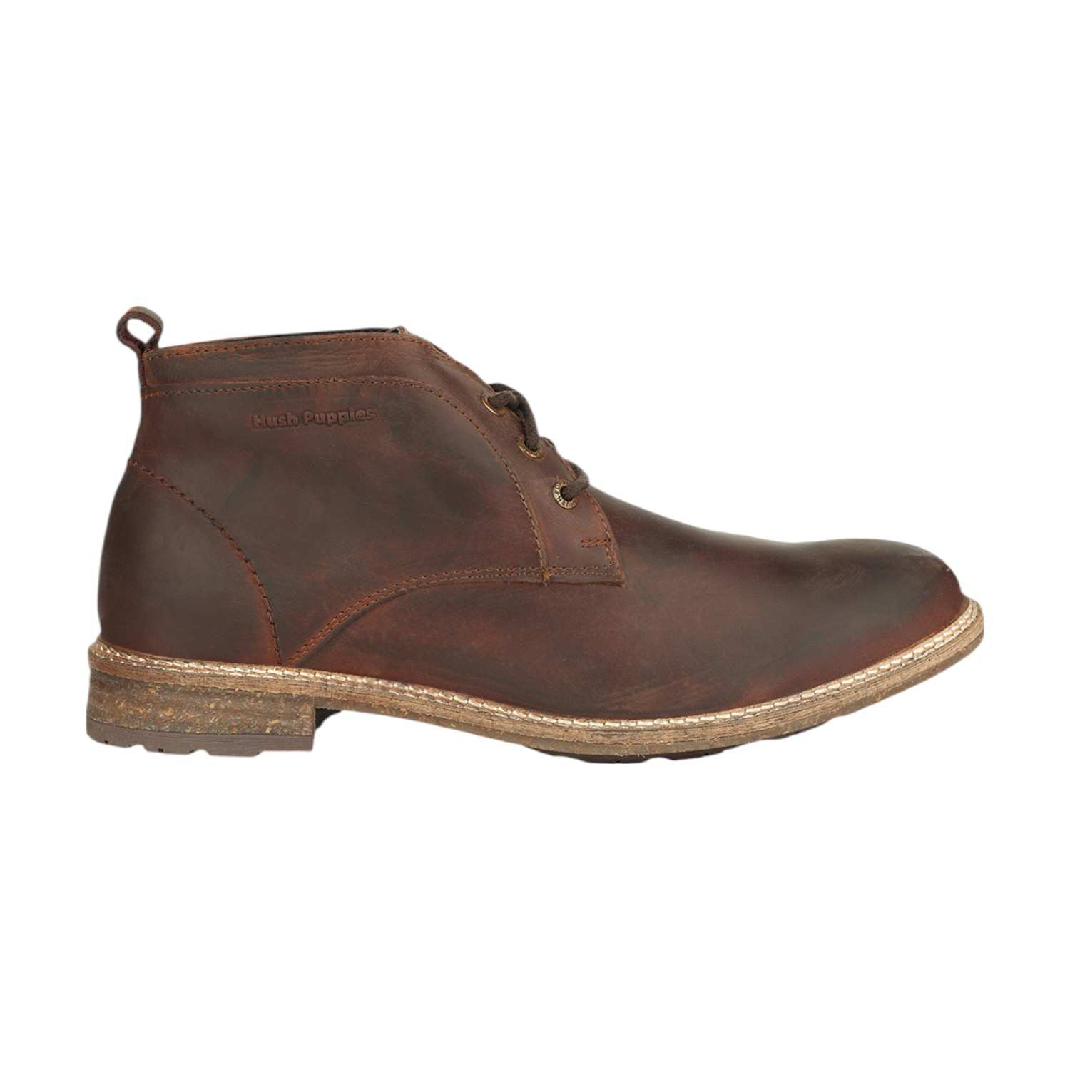 Men Apollo Mid Cut Brown Boots