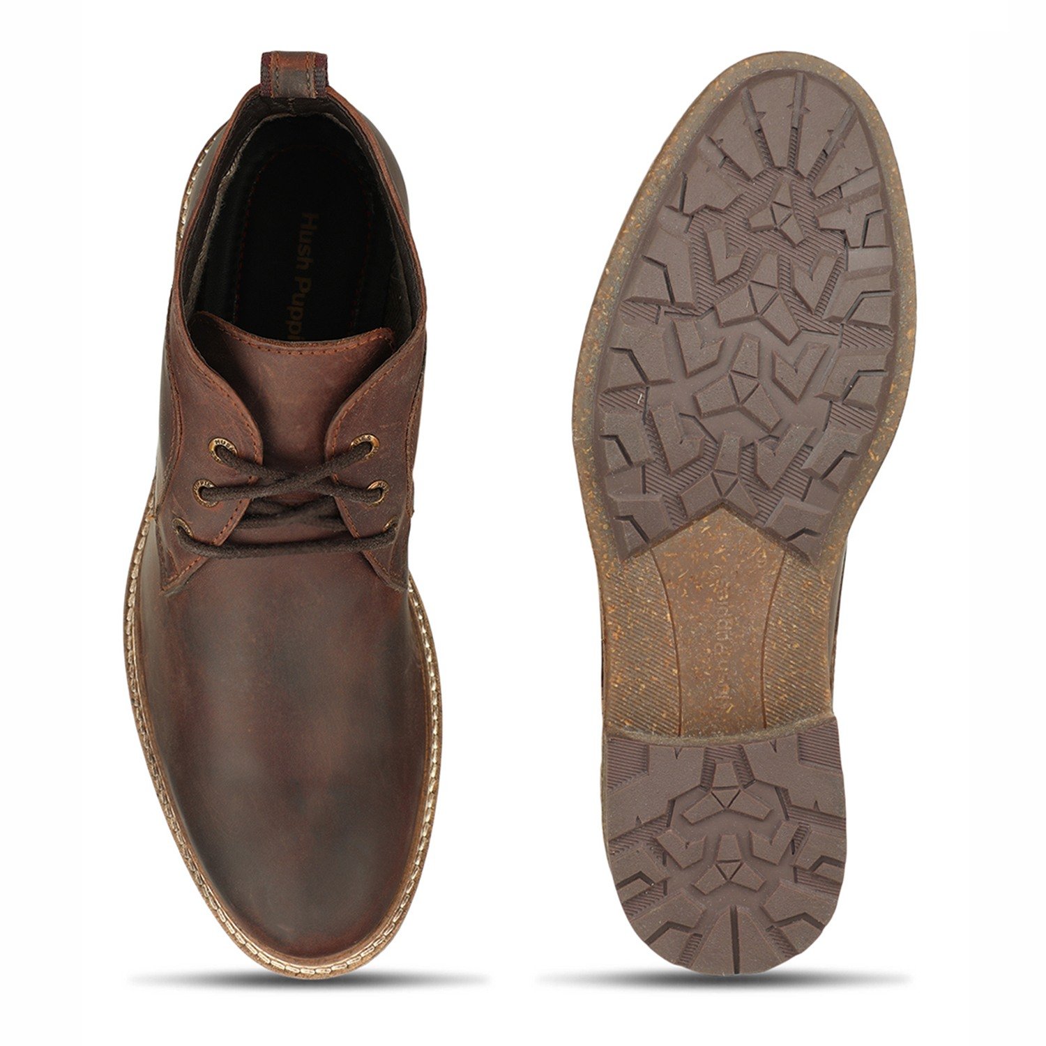 Men Apollo Mid Cut Brown Boots