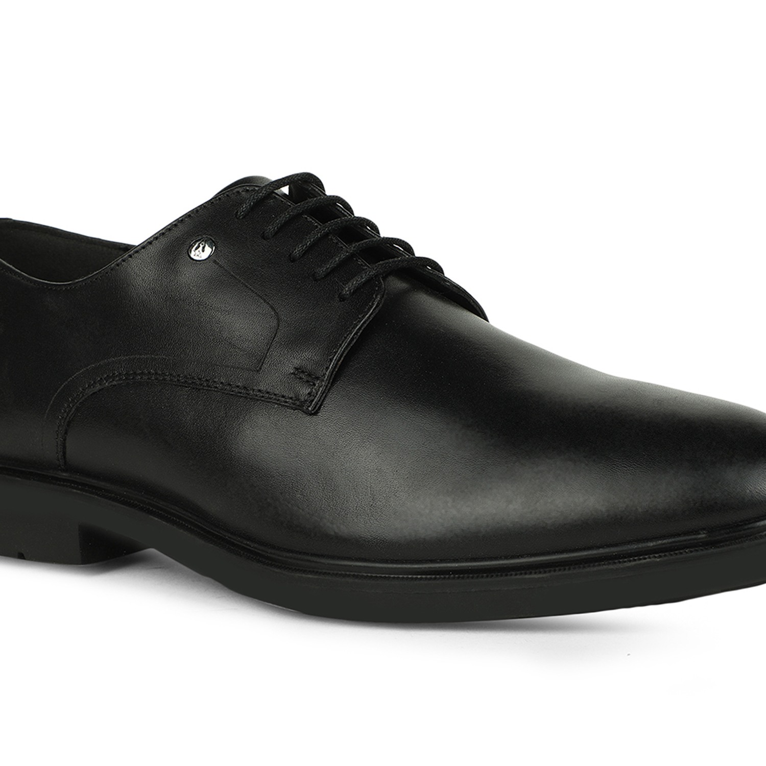 Ren Derby Black Formal Shoes For Men