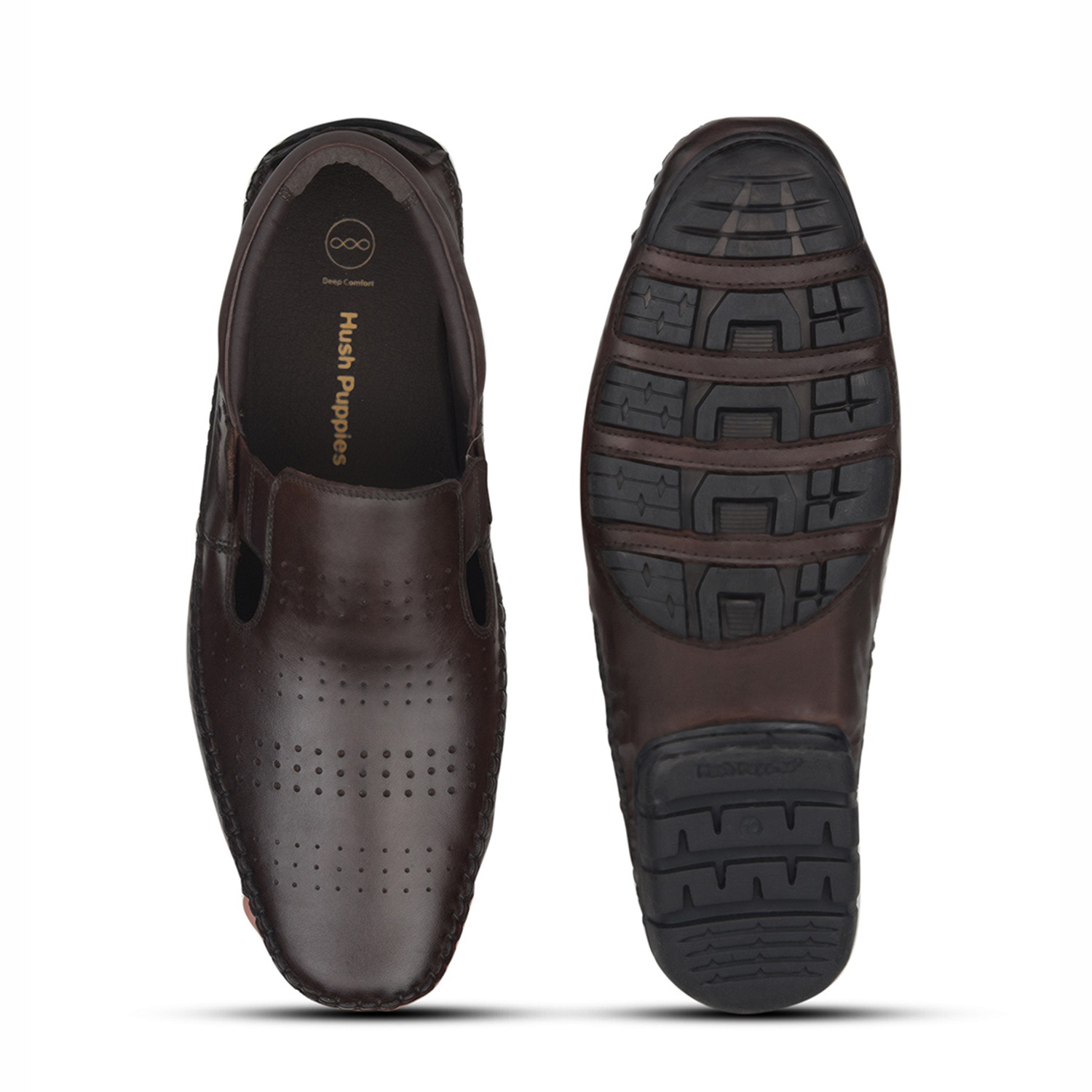 Frank Perf Brown Loafers For Men