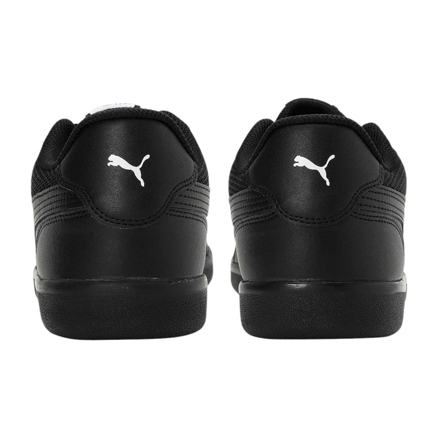 Unisex Black Puma-Punch Comfort School Shoes