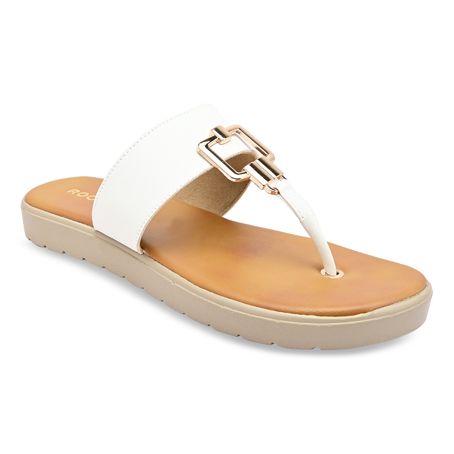 White Women Casual Flats