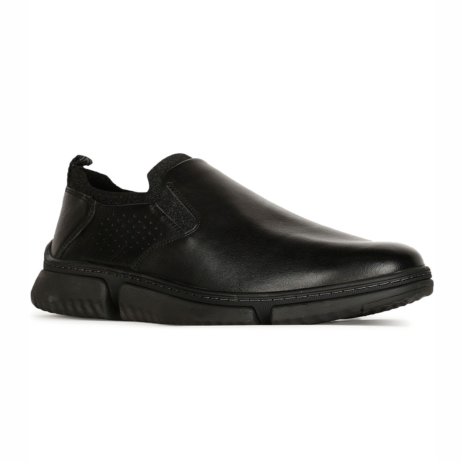 Bennet Pt Slipon Black Formal Shoes For Men