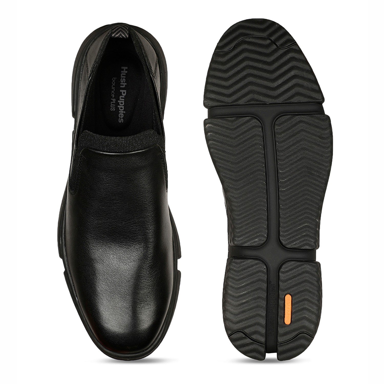 Bennet Pt Slipon Black Formal Shoes For Men
