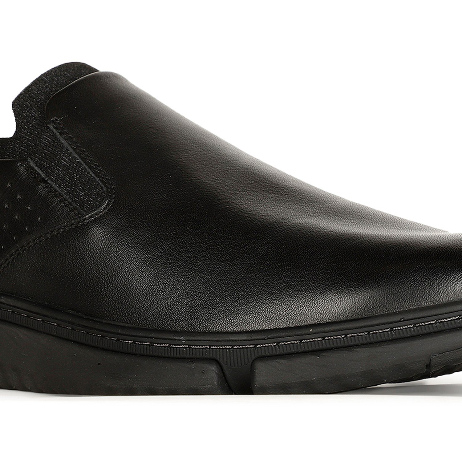 Bennet Pt Slipon Black Formal Shoes For Men