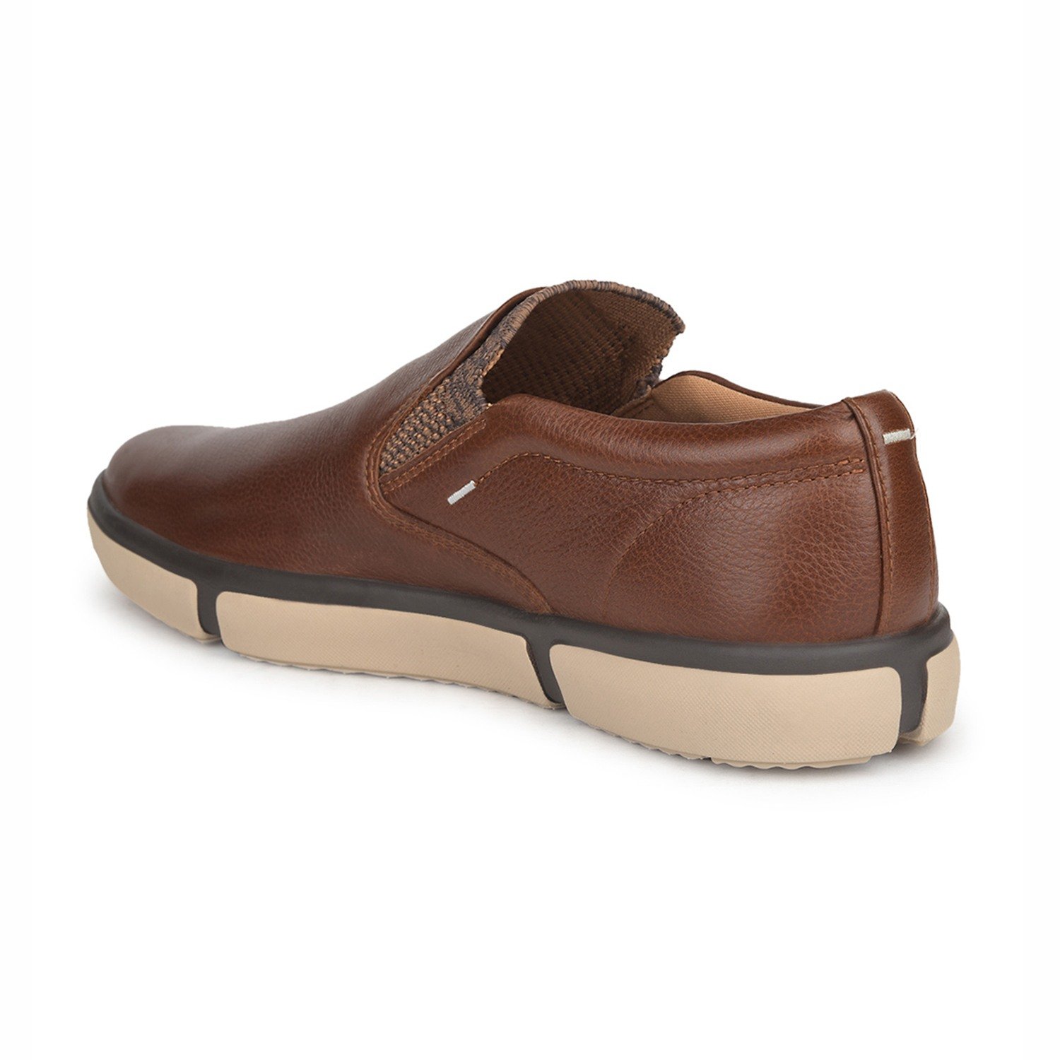 Briggs Pt Slipon Tan Casual Shoes For Men