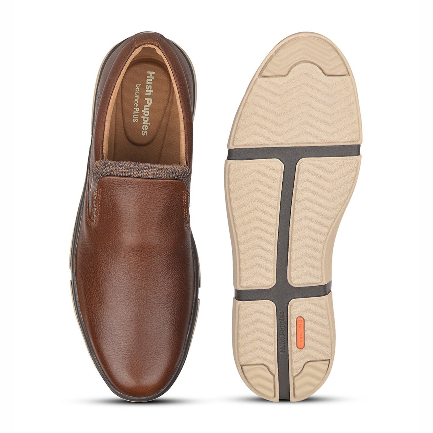 Briggs Pt Slipon Tan Casual Shoes For Men