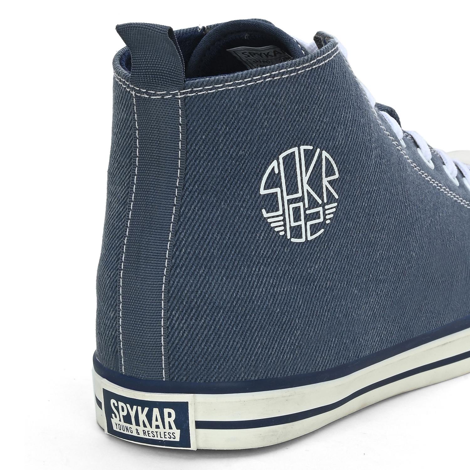 Kiry Men Blue-White Oldschool Lace Up Sneaker