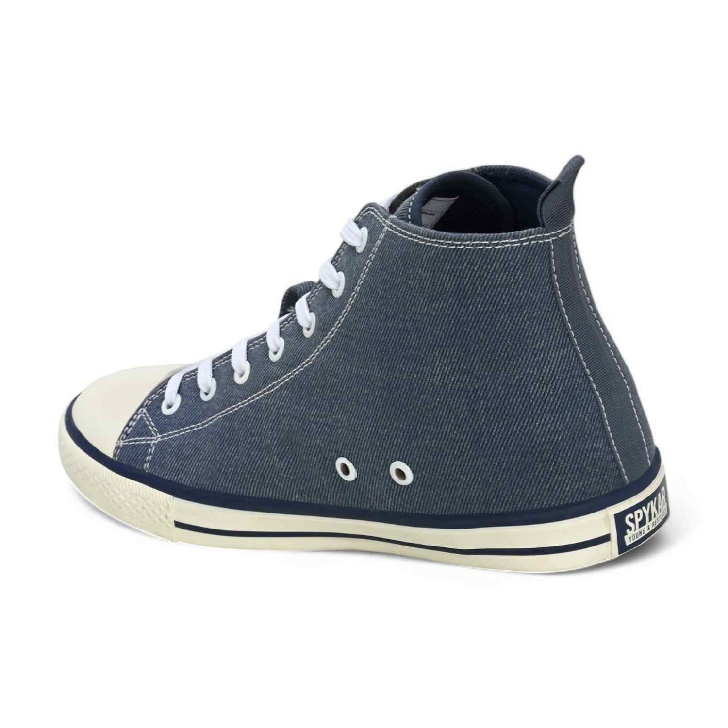 Kiry Men Blue-White Oldschool Lace Up Sneaker