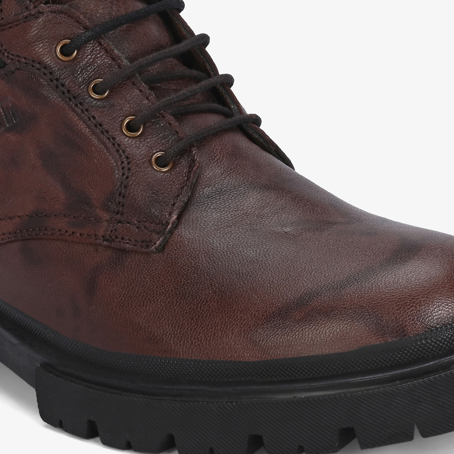 Krepper Men Brown Adventure Boots