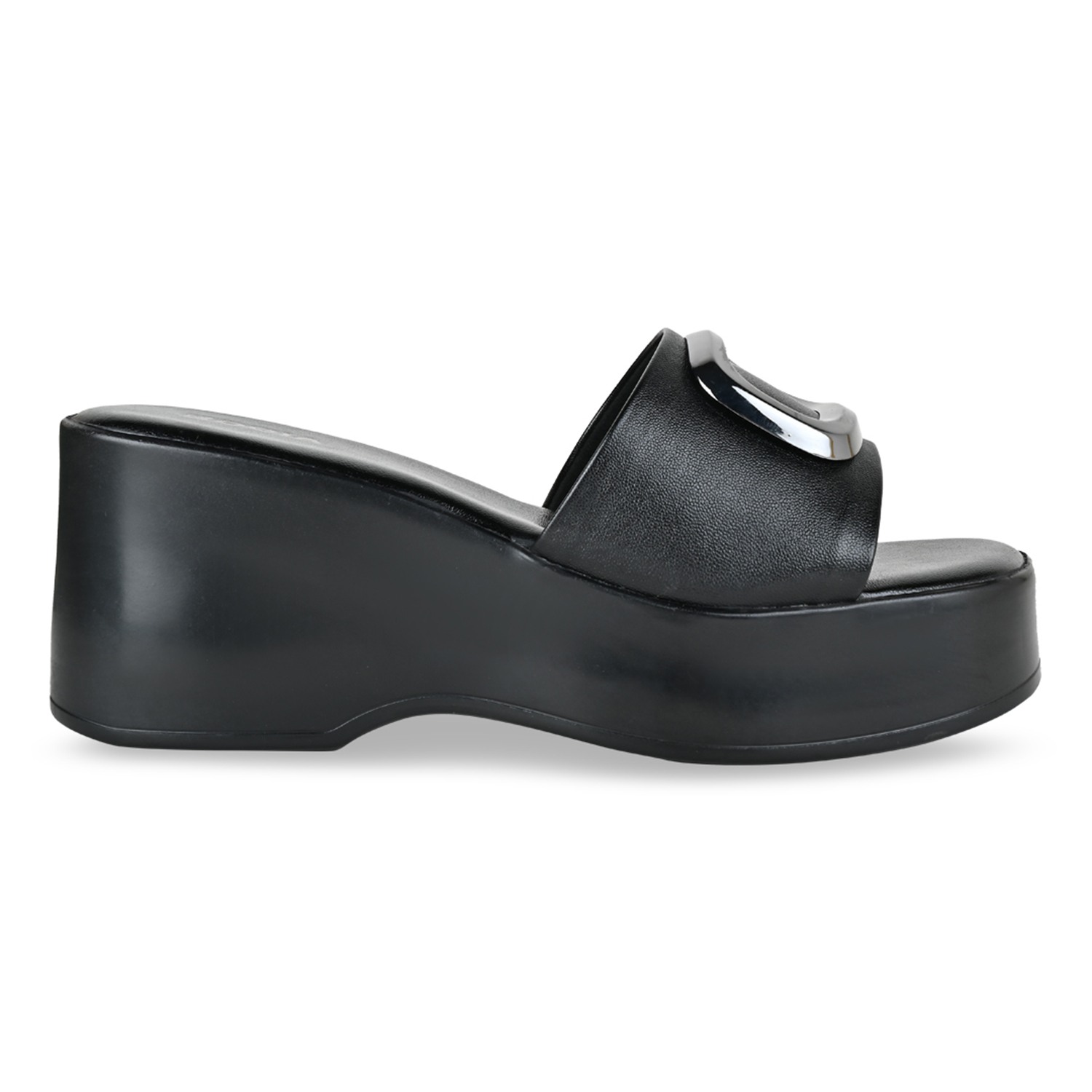 Black Women Casual Wedges