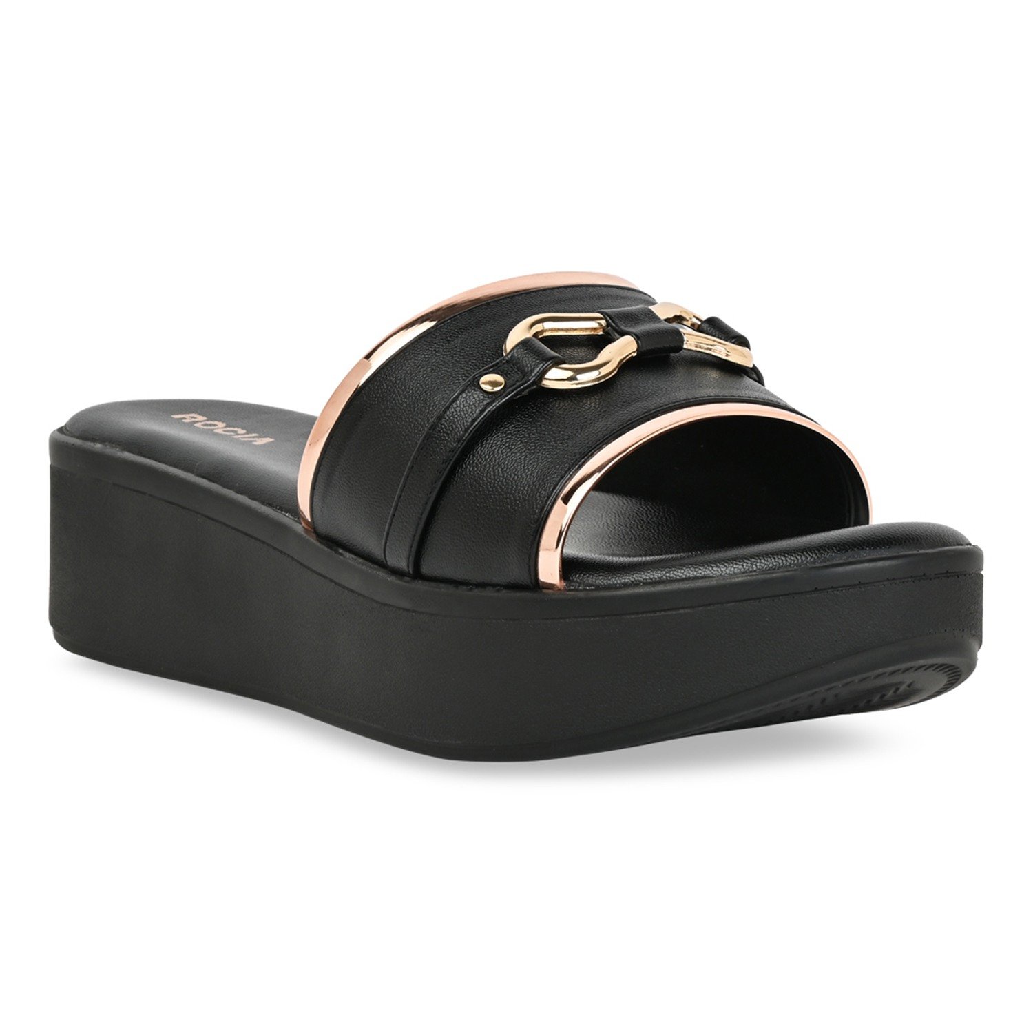 Black Women Casual Wedges