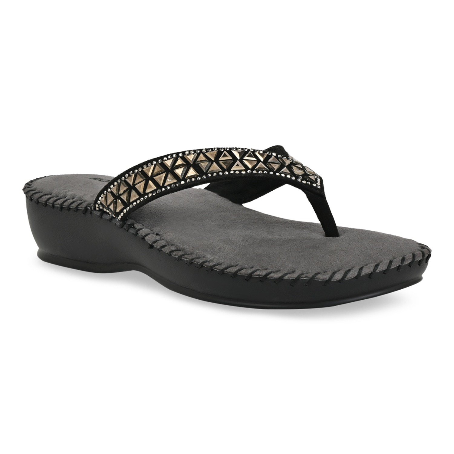 Black Women Comfort Diamond Thongs