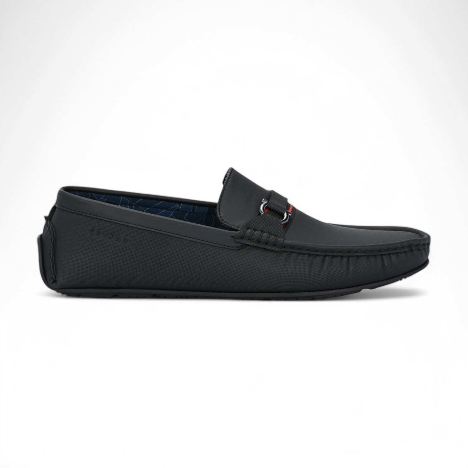 Puk Men Black Smart Casual Loafers