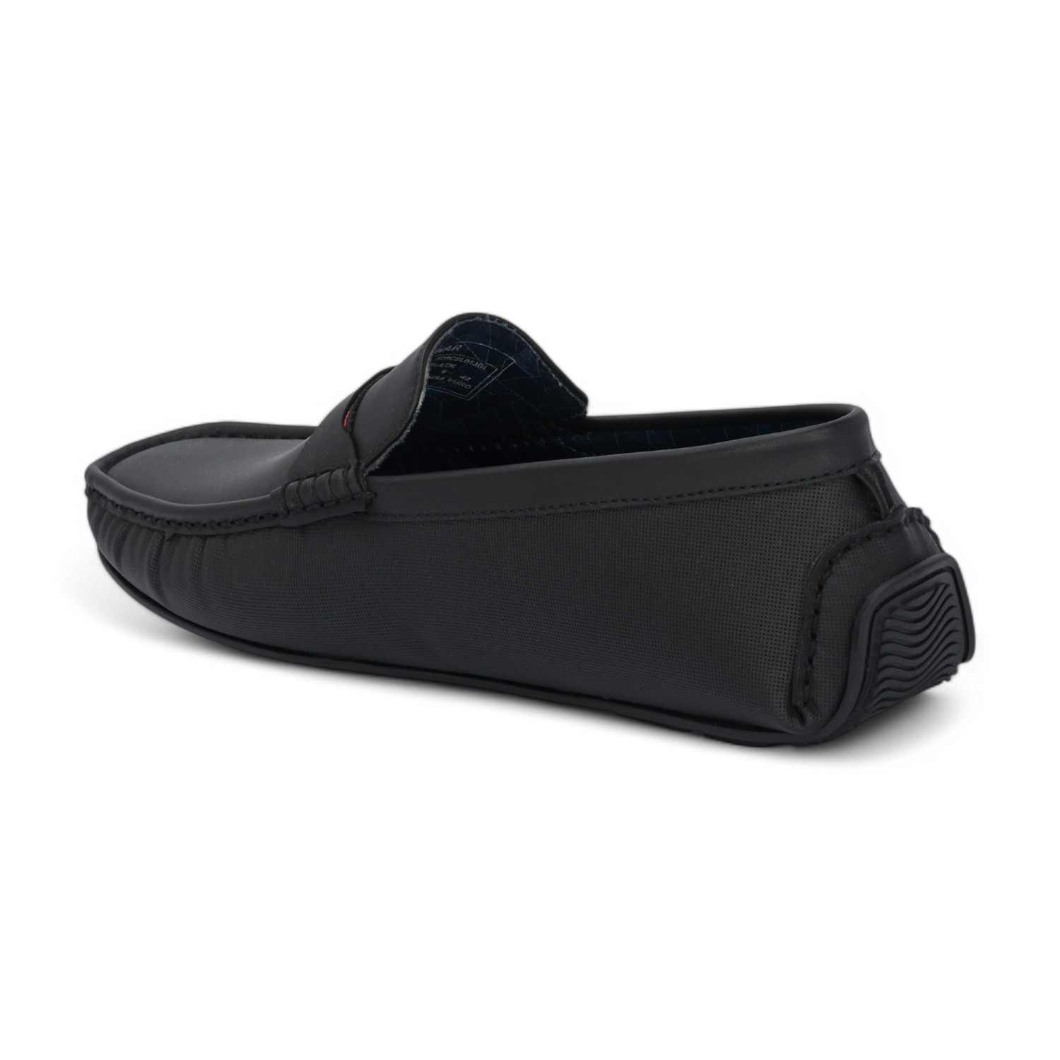 Puk Men Black Smart Casual Loafers