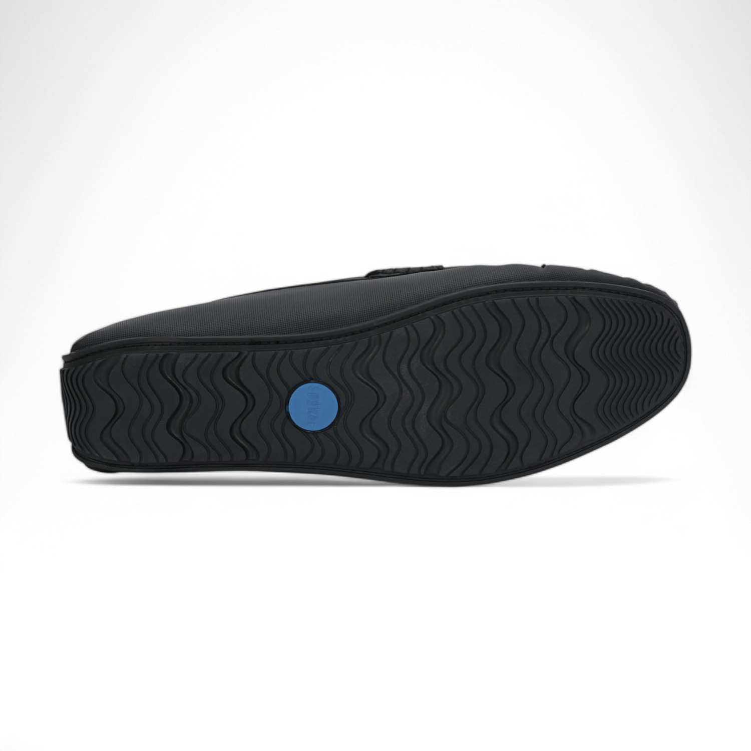 Puk Men Black Smart Casual Loafers