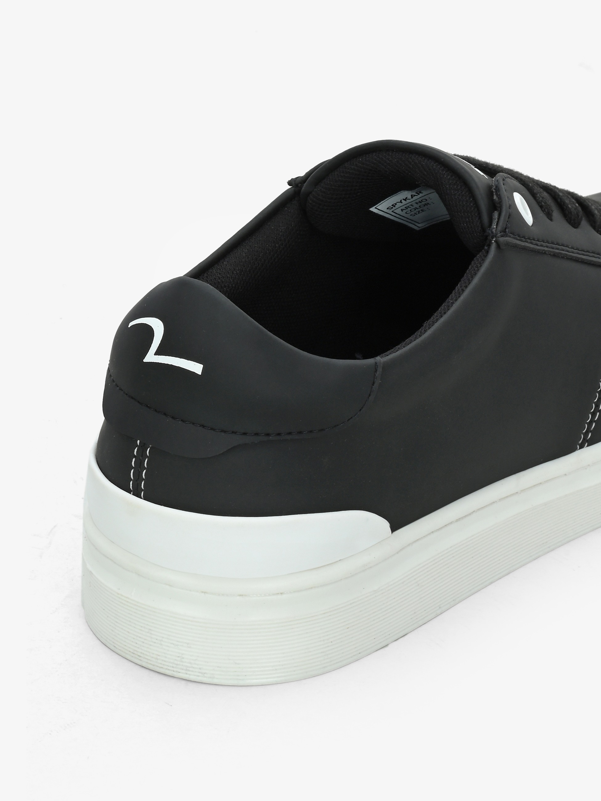 Stensund Mens Black Lace Up Sneaker
