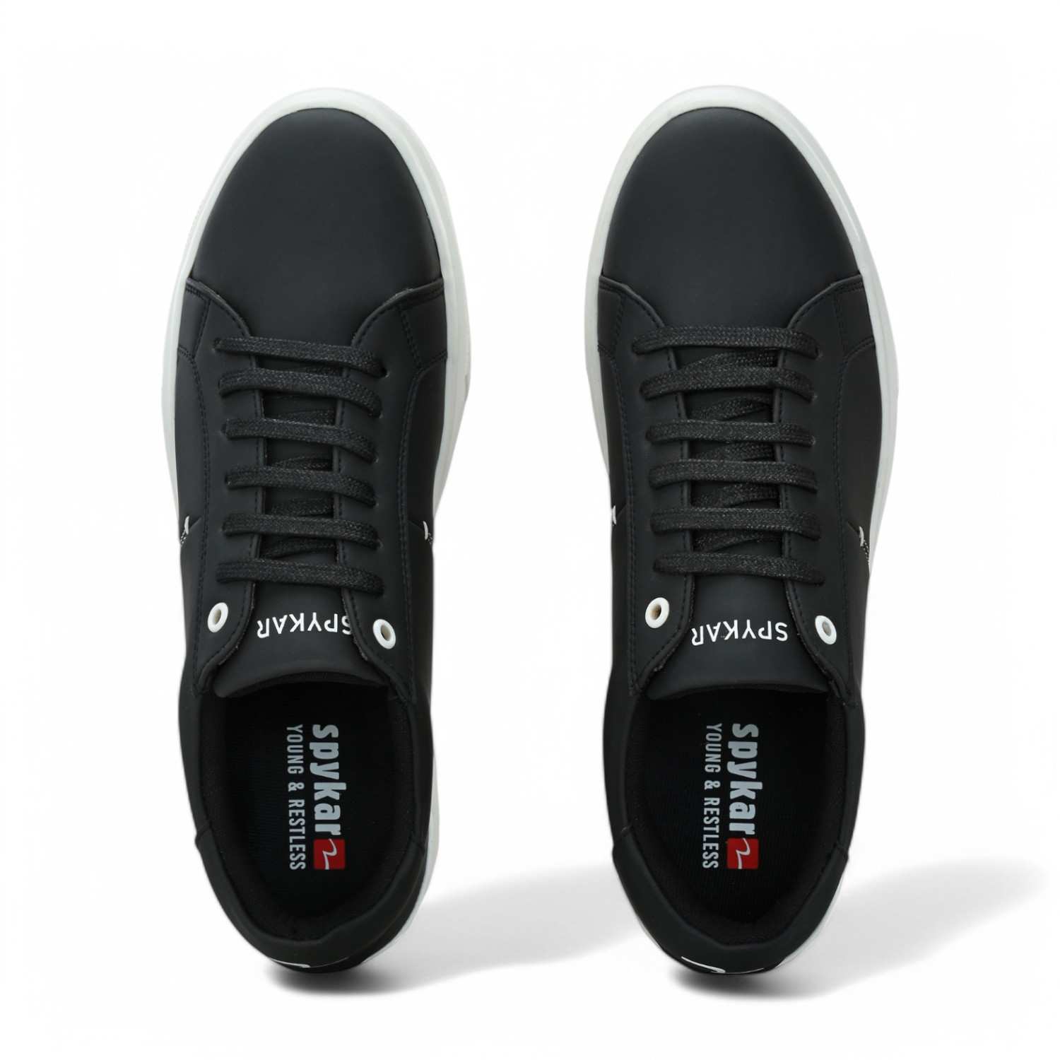 Stensund Mens Black Lace Up Sneaker