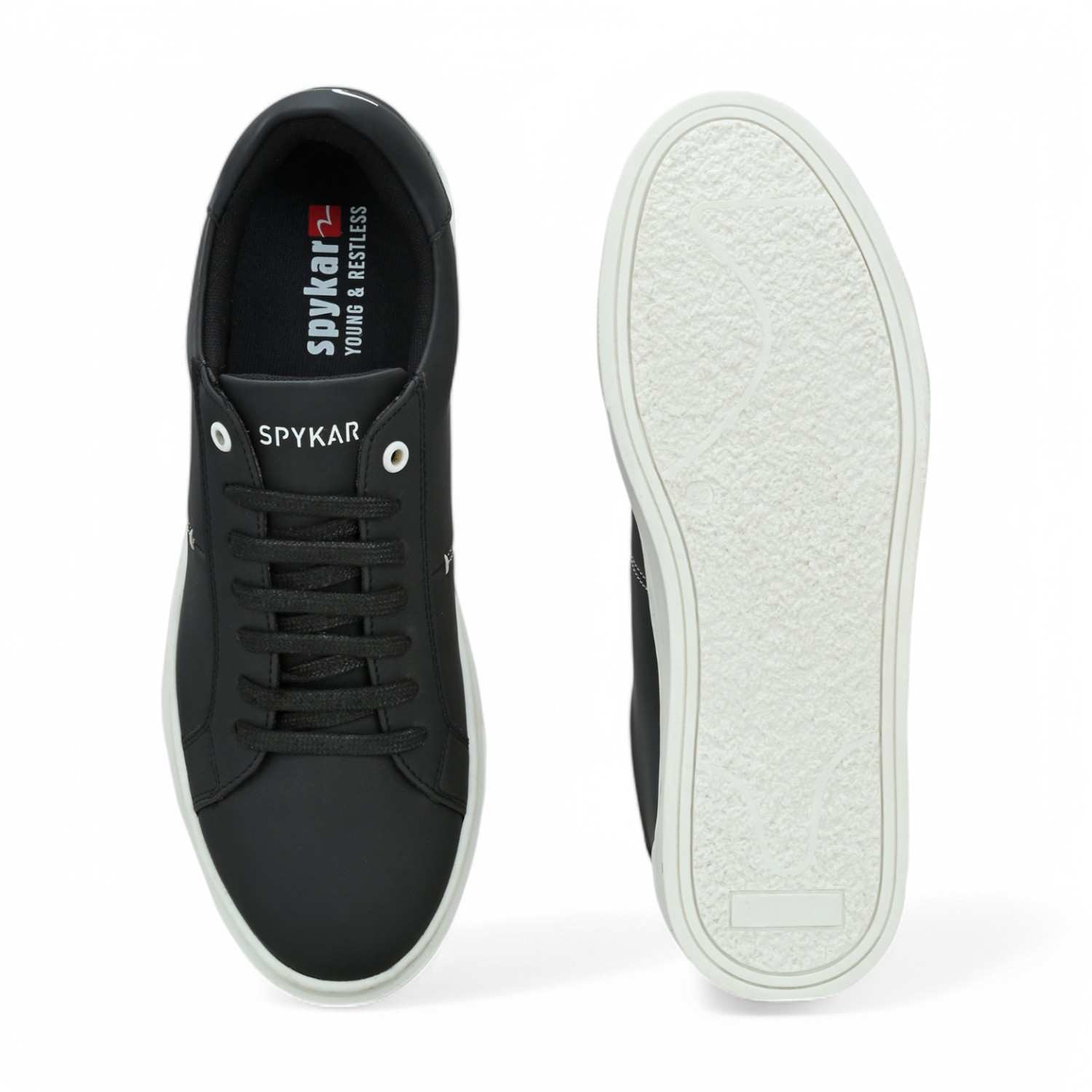 Stensund Mens Black Lace Up Sneaker