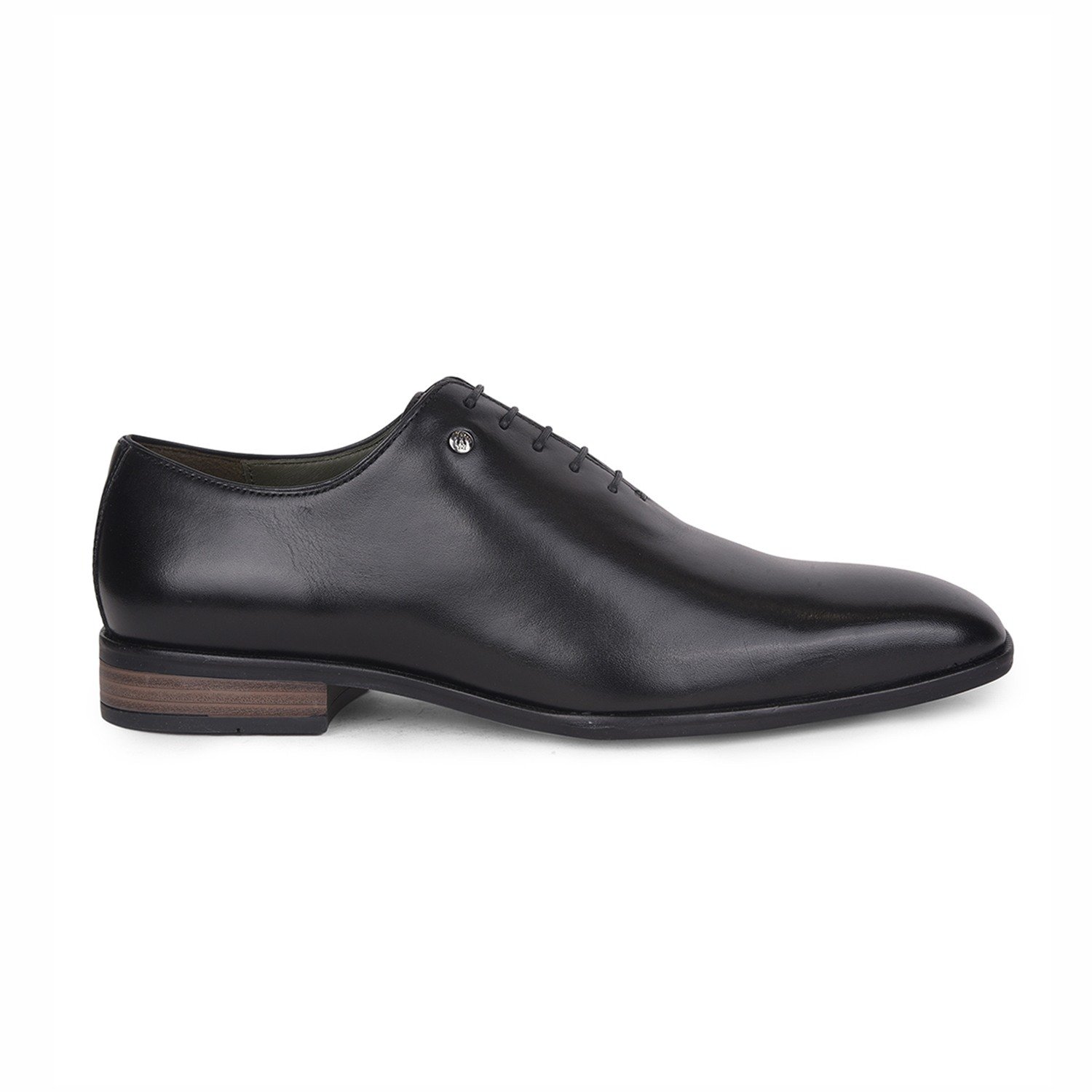 Sebastain Plain Ox Black Formal Shoes For Men
