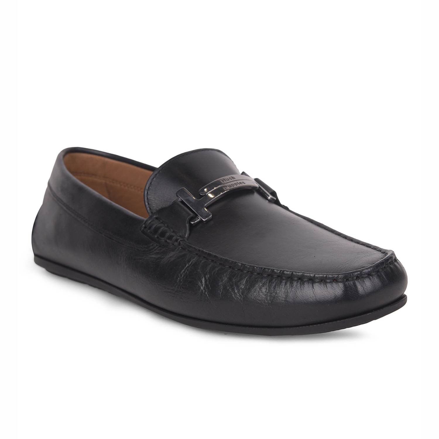 Jackson Trim Black Loafers For Men