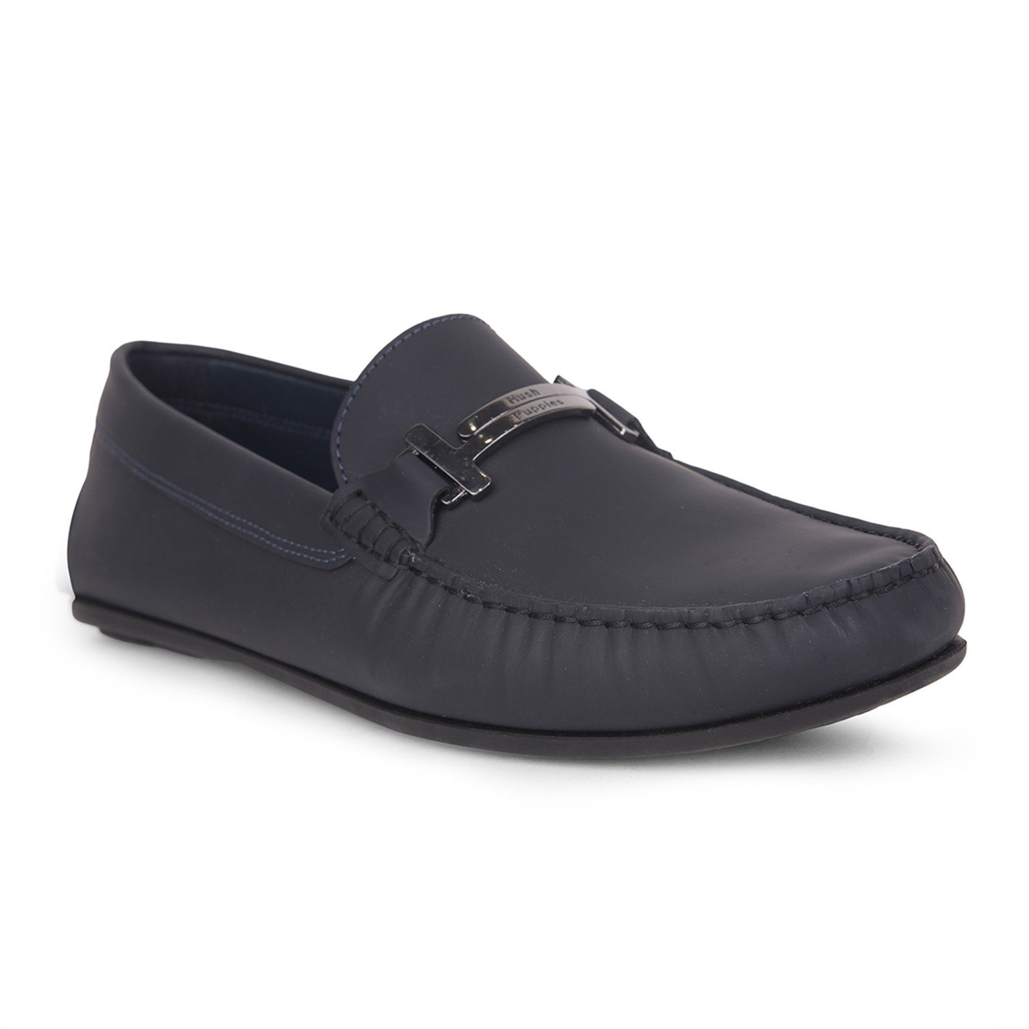 Men Jackson Satin Trim Navy Loafer