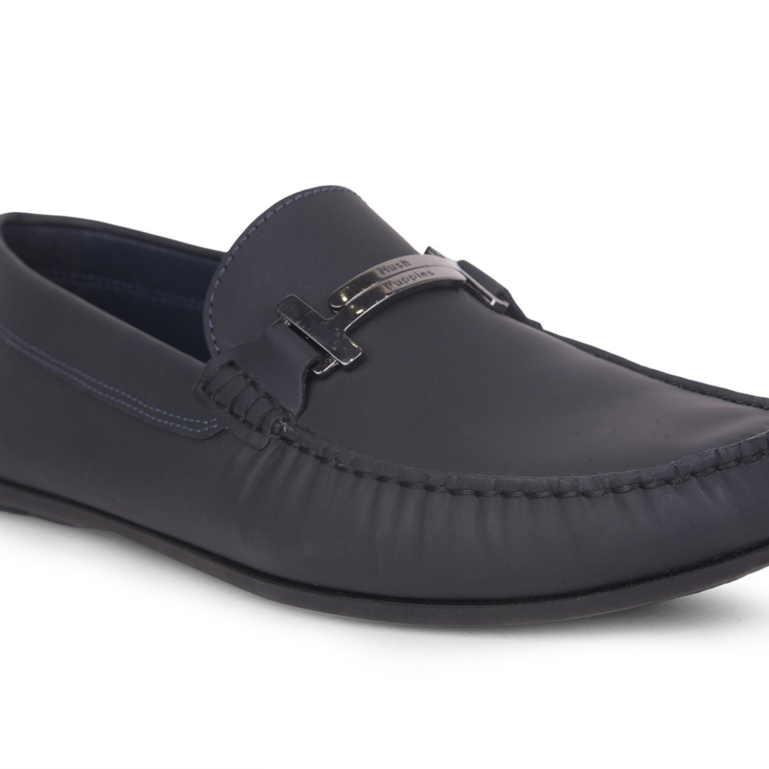 Men Jackson Satin Trim Navy Loafer