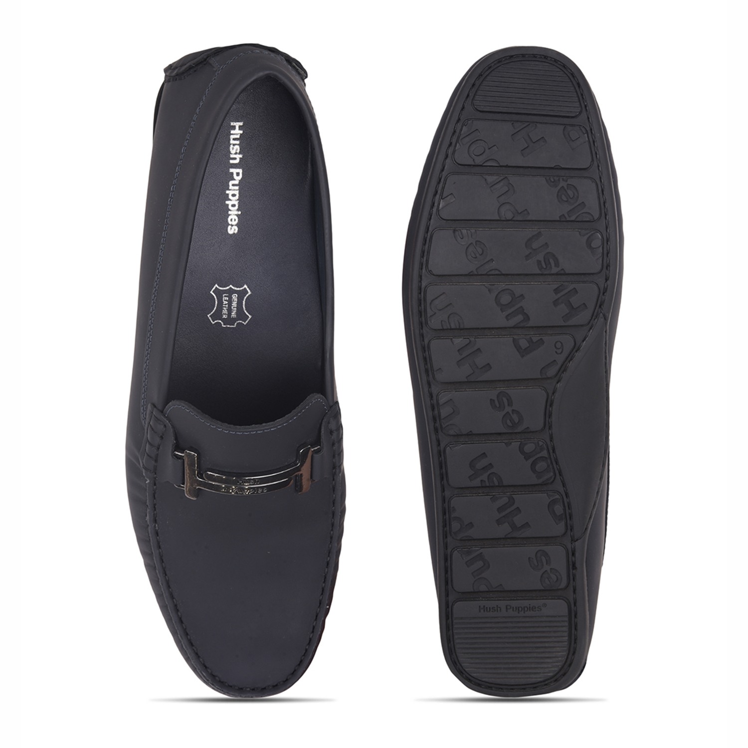 Men Jackson Satin Trim Navy Loafer