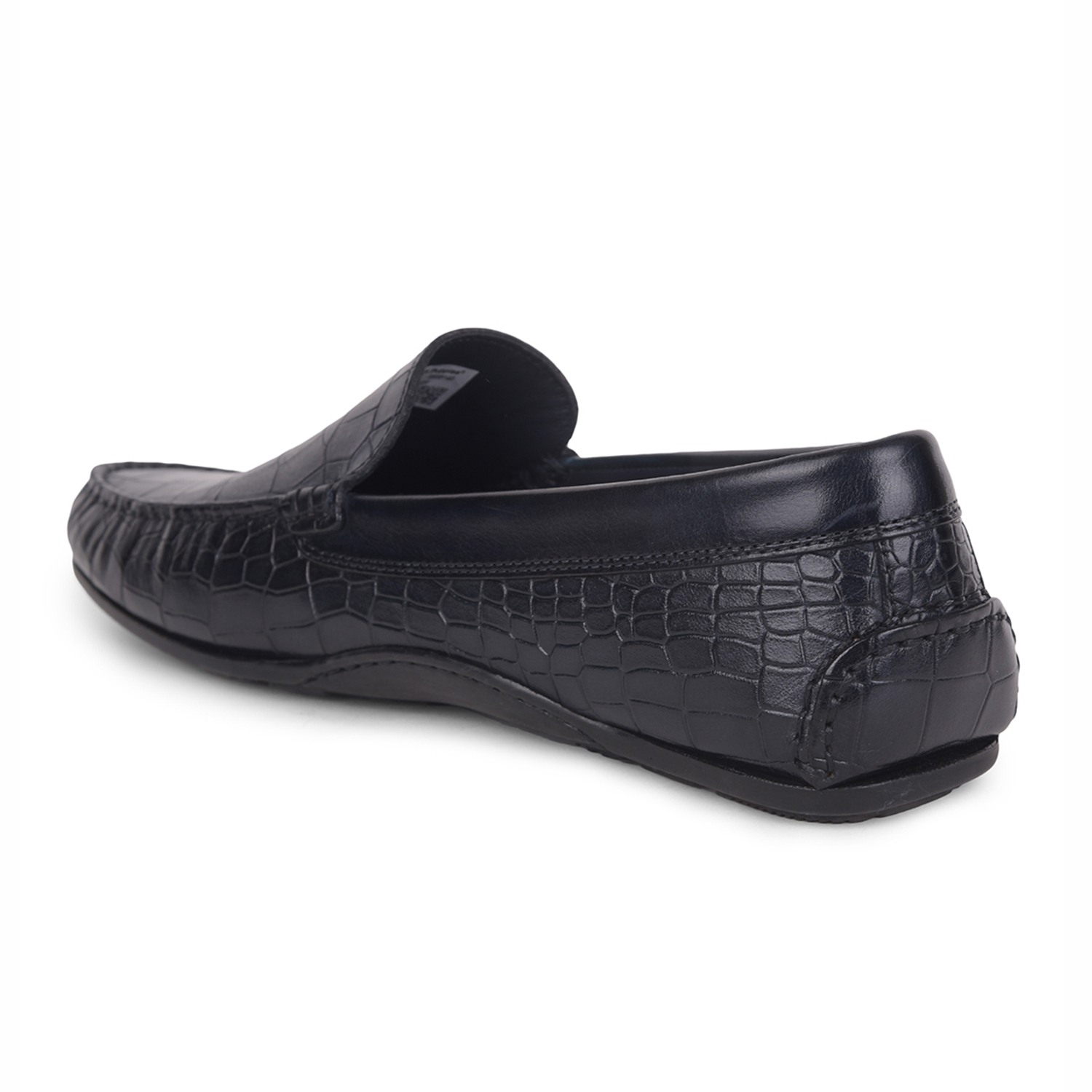 Men Jackson Croco Navy Loafer