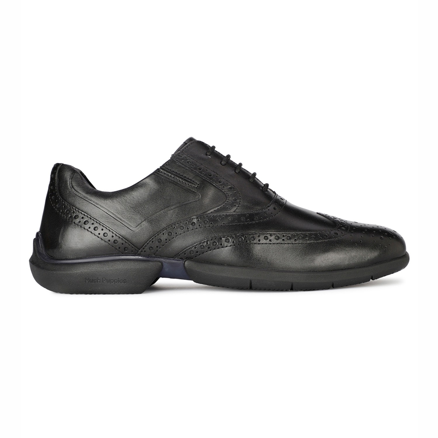Savile Row Oxford Black Formal Shoes For Men
