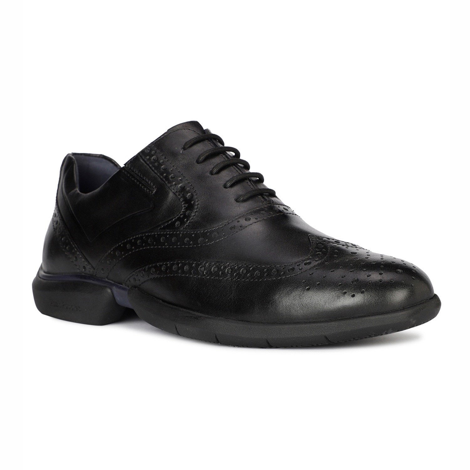 Savile Row Oxford Black Formal Shoes For Men
