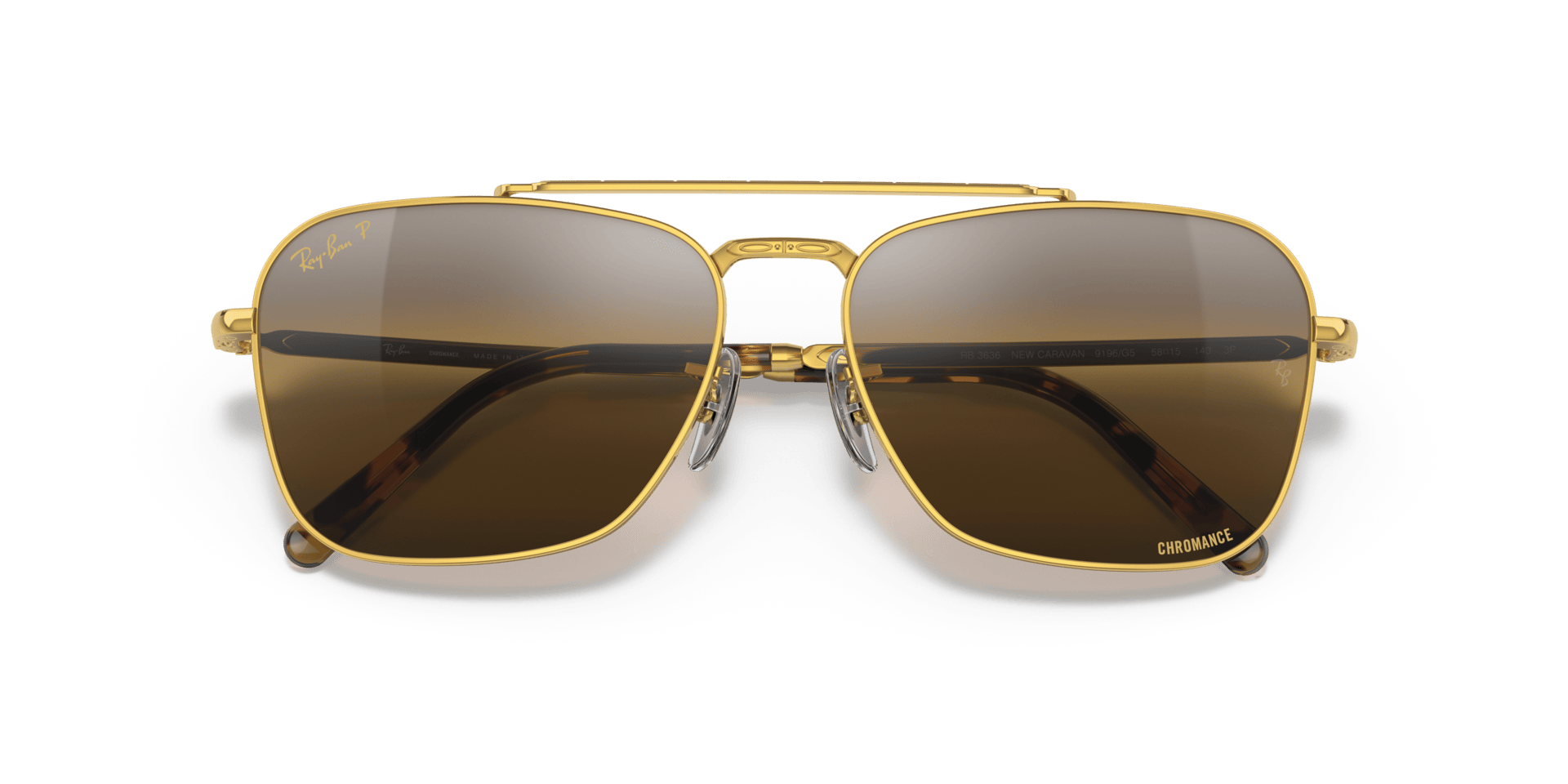 0RB3636 Metal Unisex Sunglasses