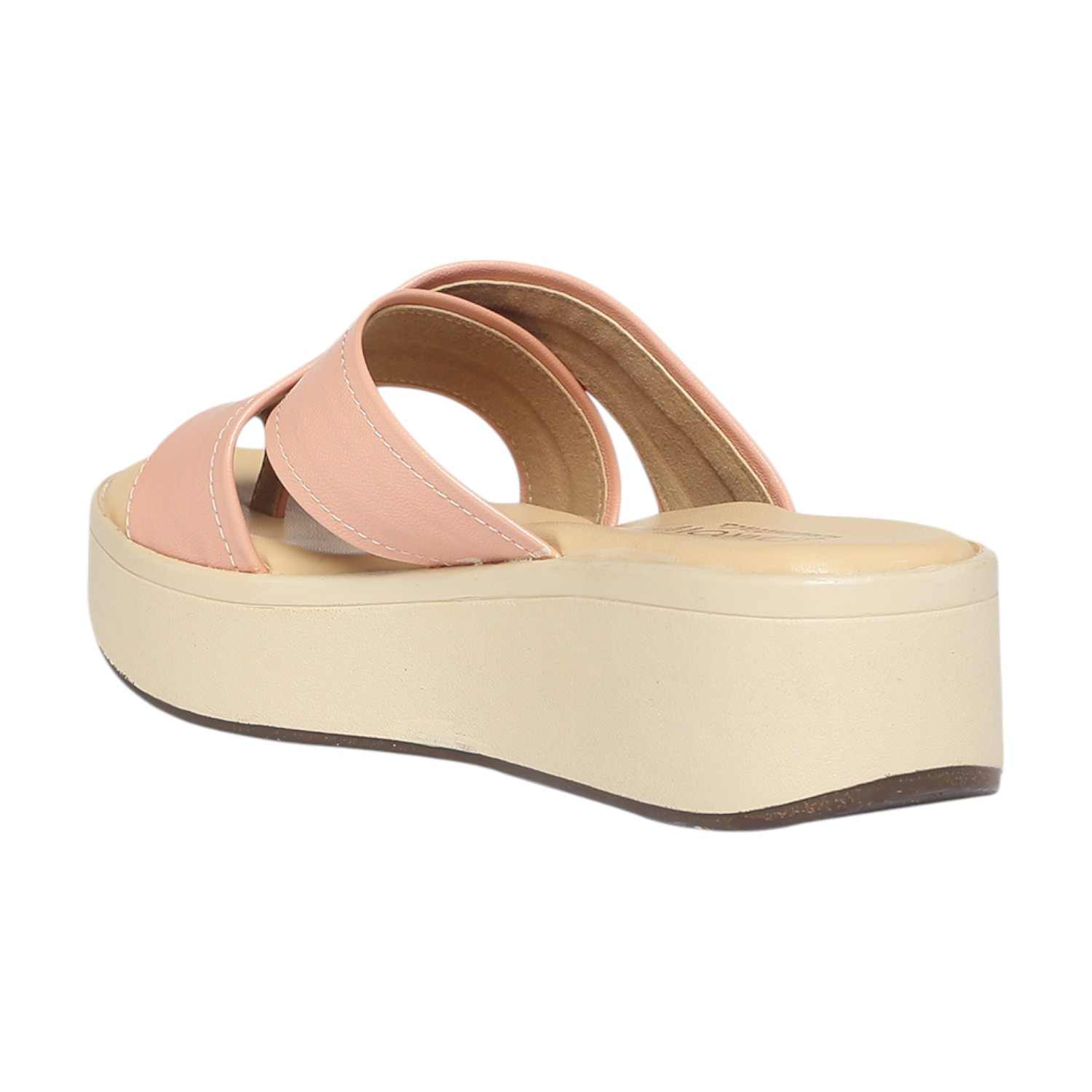 Monrow Theresa Pink Wedge Heels