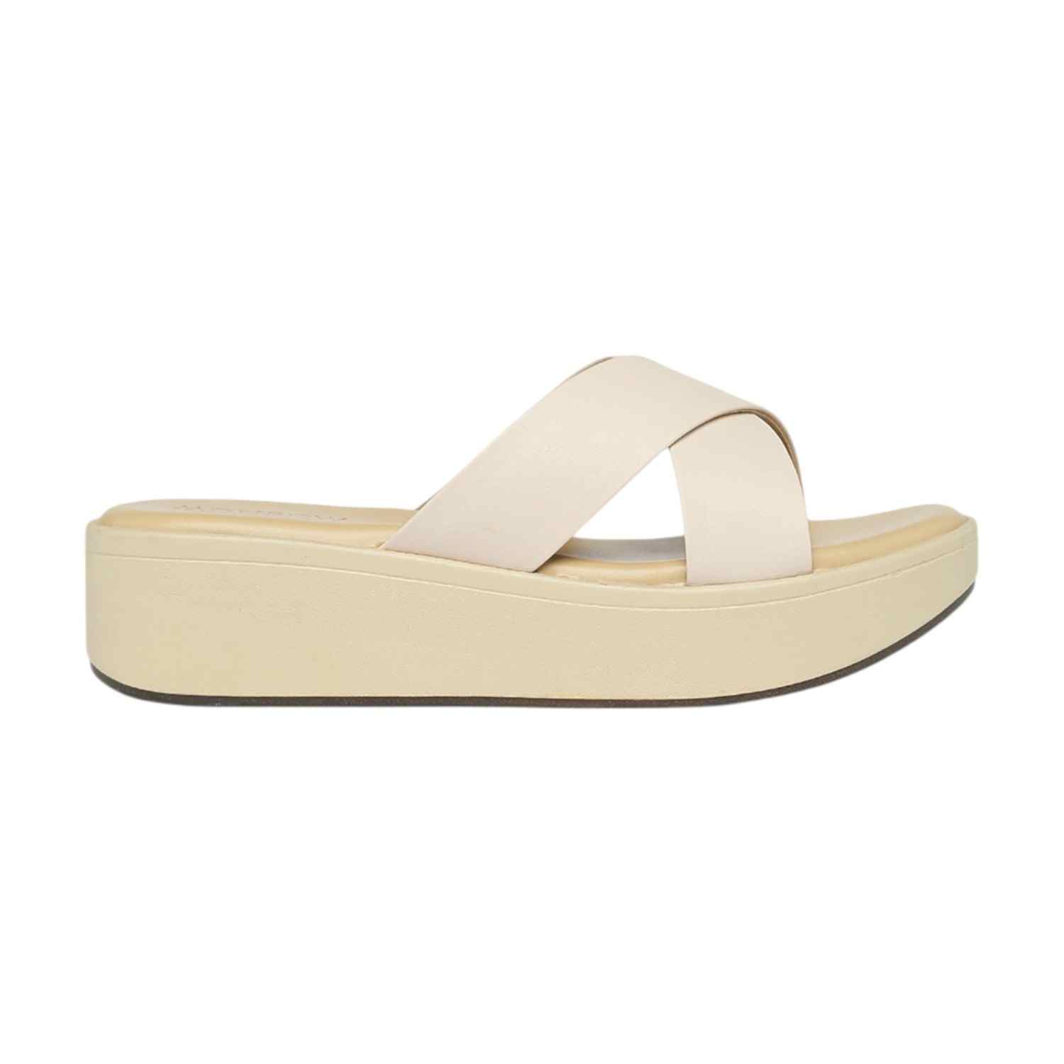 Monrow Siya Cream Wedge