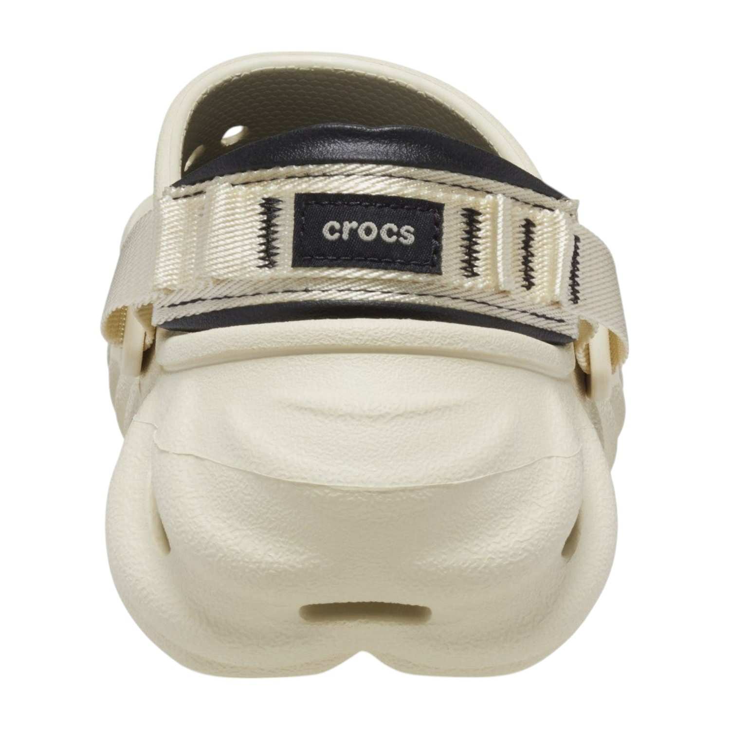 Echo Bone-Black Unisex Clog