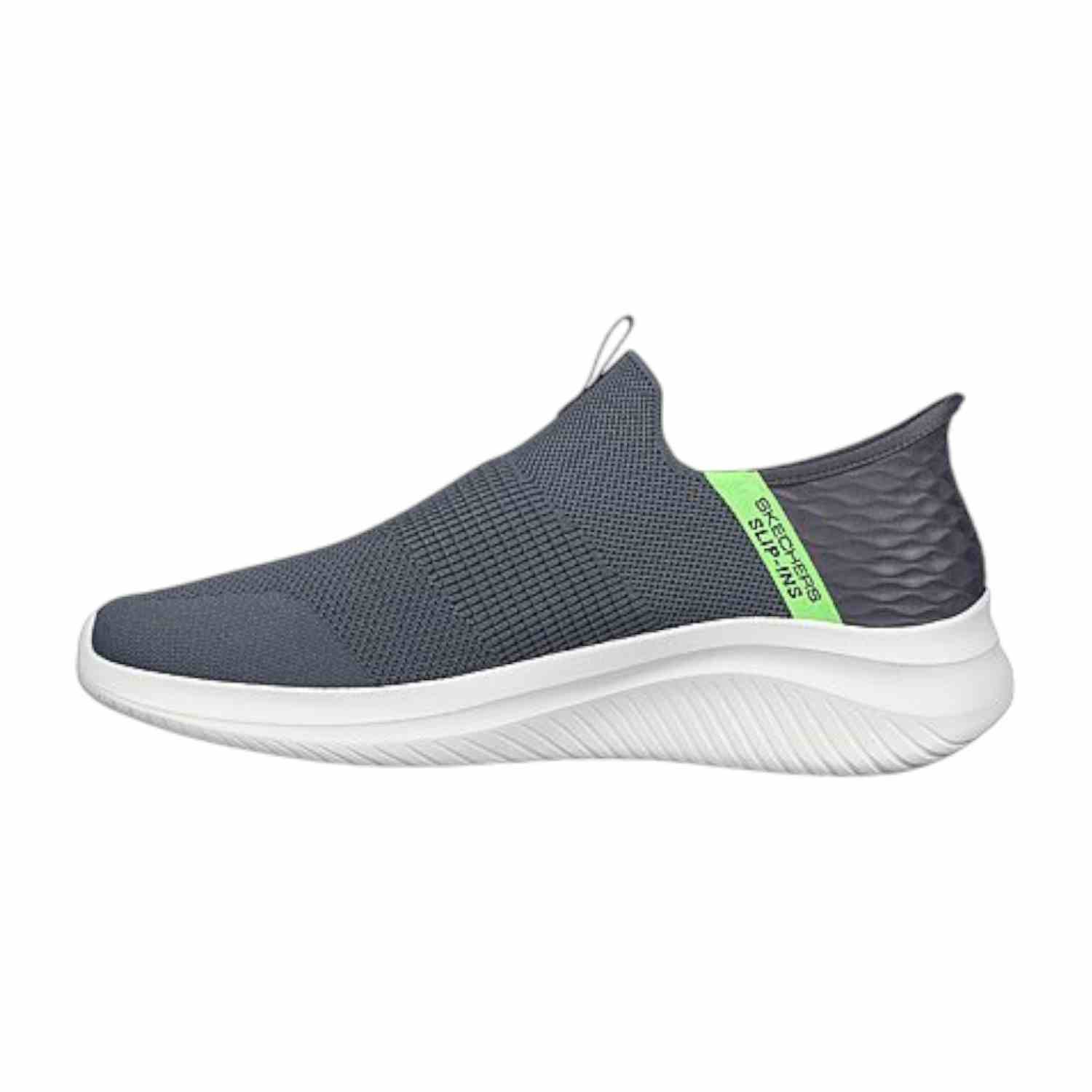SKECHERS Sneakers 3D Energy POLZAR Hands Free Slip-Ins Size 13 Mens Gray Lime Skechers Hands Free Slip-ins Track Fenor Slip-On Sneaker  main image 4