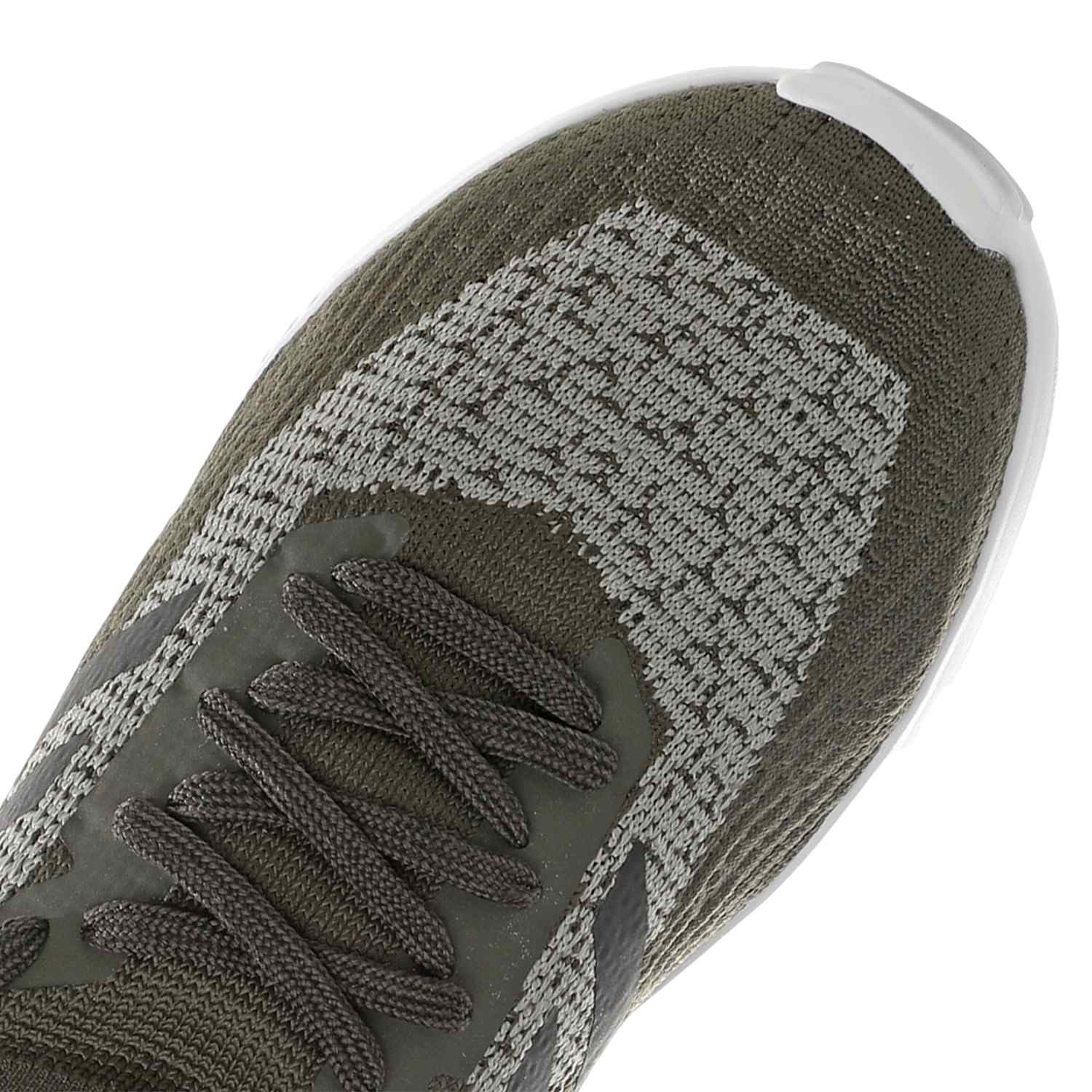 Comfrt Stride Walking Olive Shoes For Men