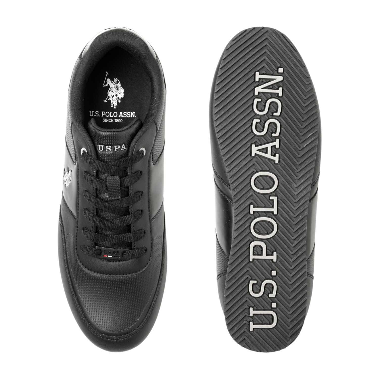 Men Marvin 2.0 Black Work Casuals Lace Up Shoes